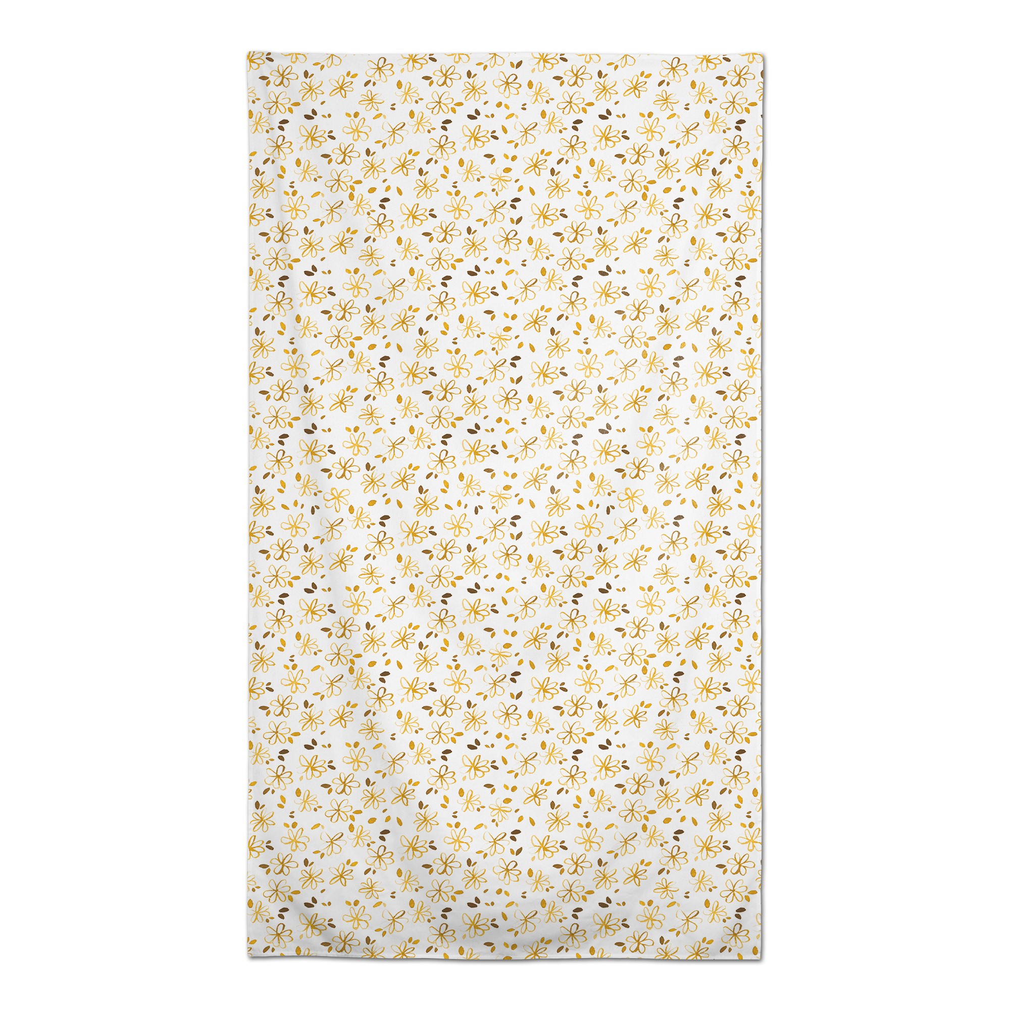 Loose Floral Pattern Tablecloth