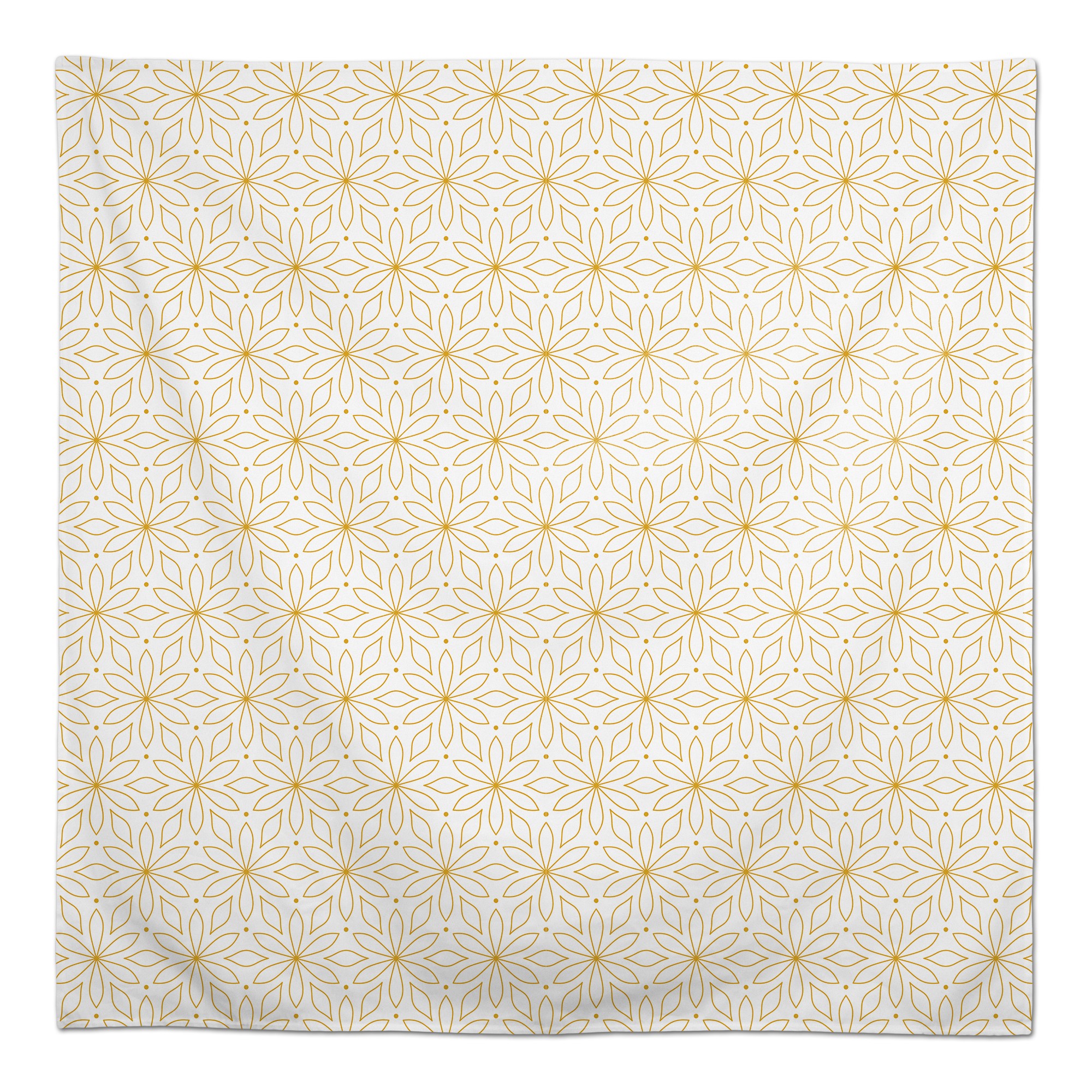 Star Flower Pattern Tablecloth