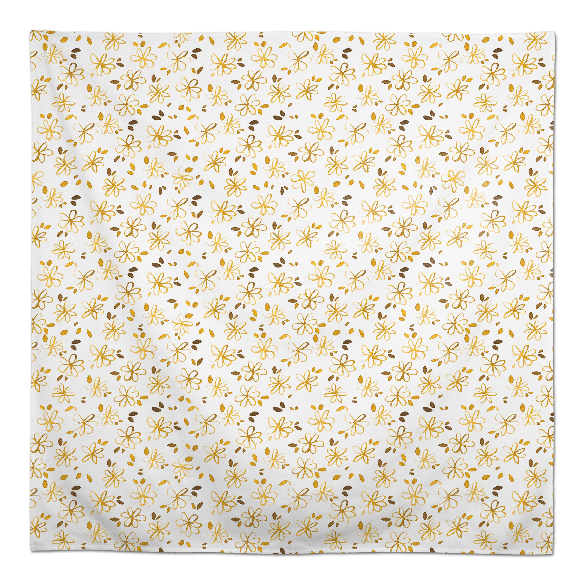 Loose Floral Pattern Tablecloth