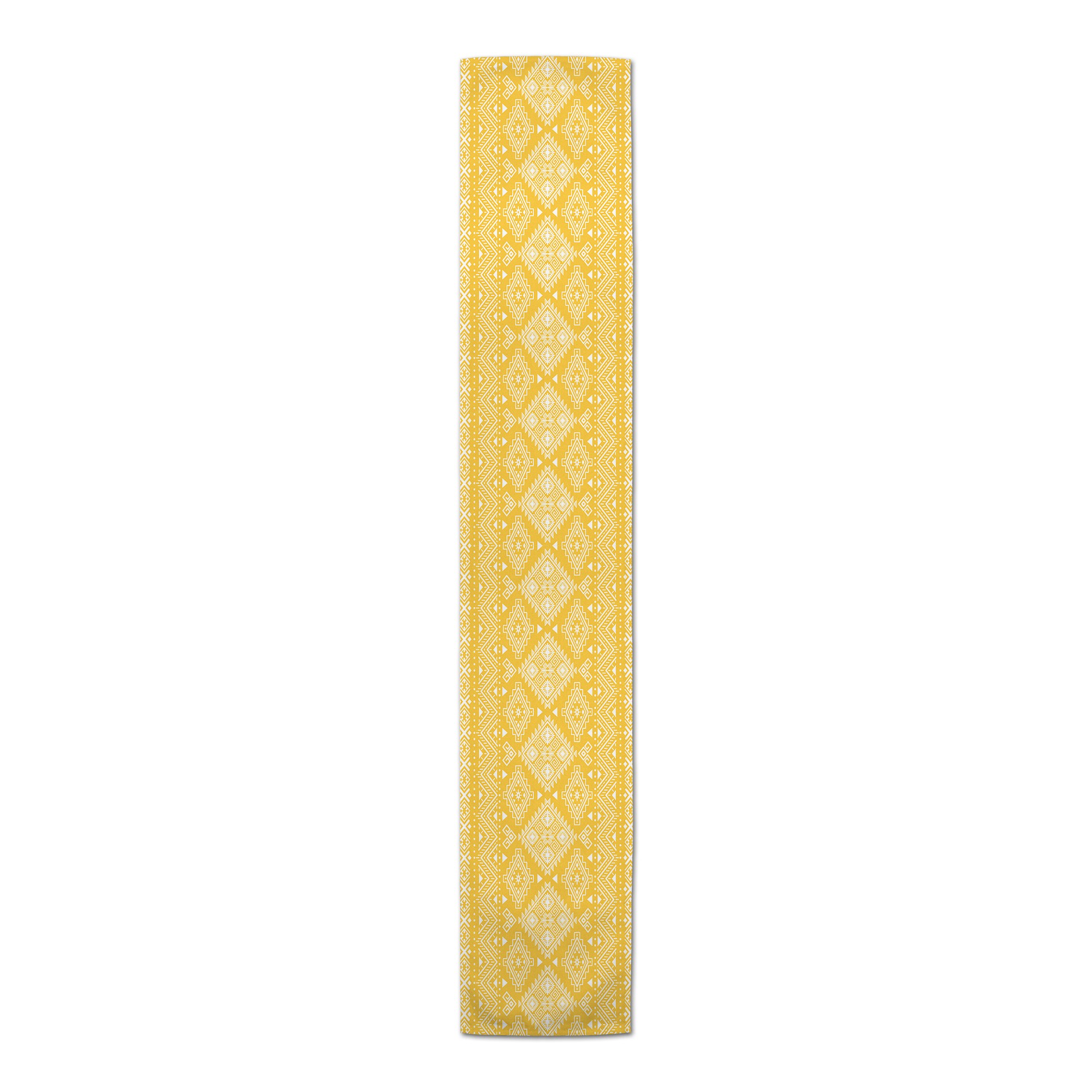 Handdrawn Flowers  Runner