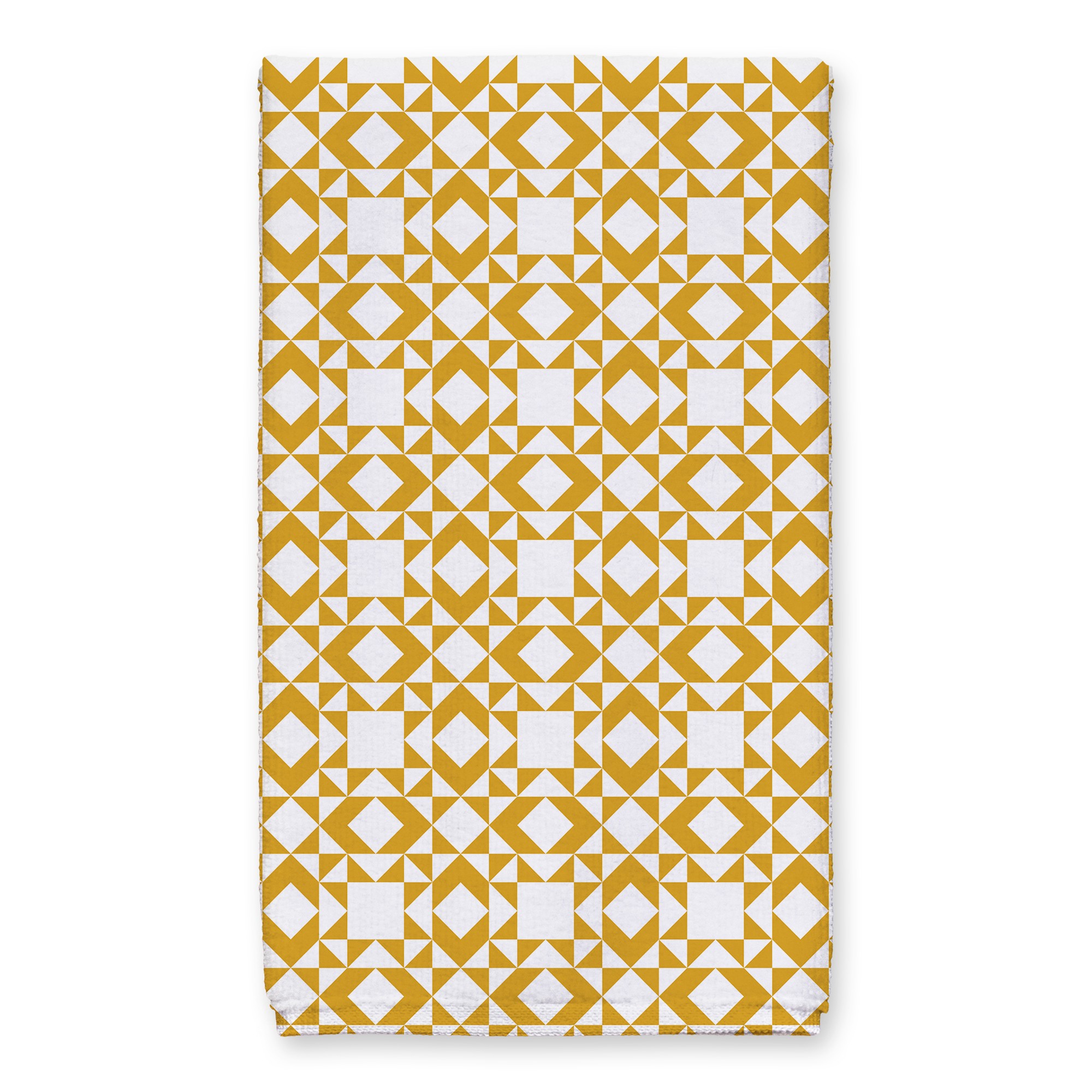 Barn Star Pattern Tea Towel