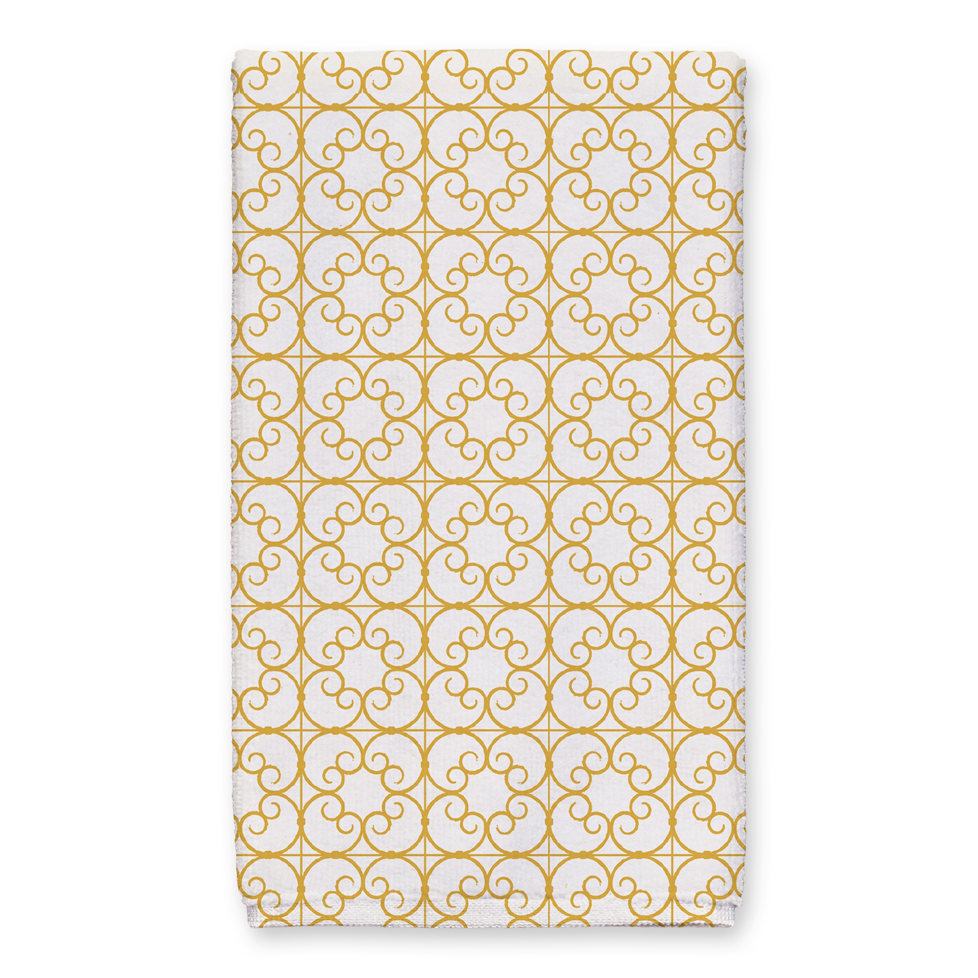 Delicate Tile Pattern Tea Towel