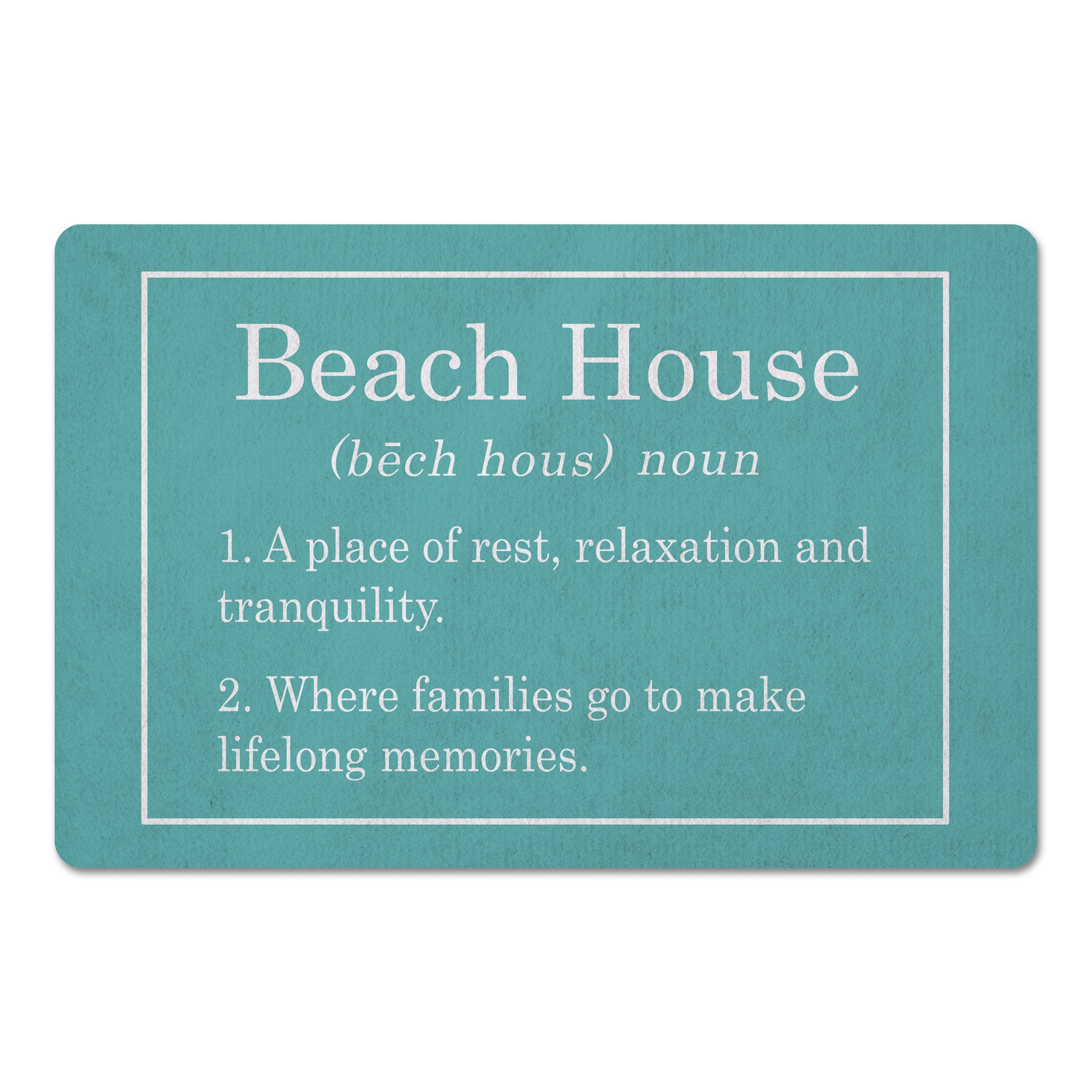 Beach House Def Teal Textiles