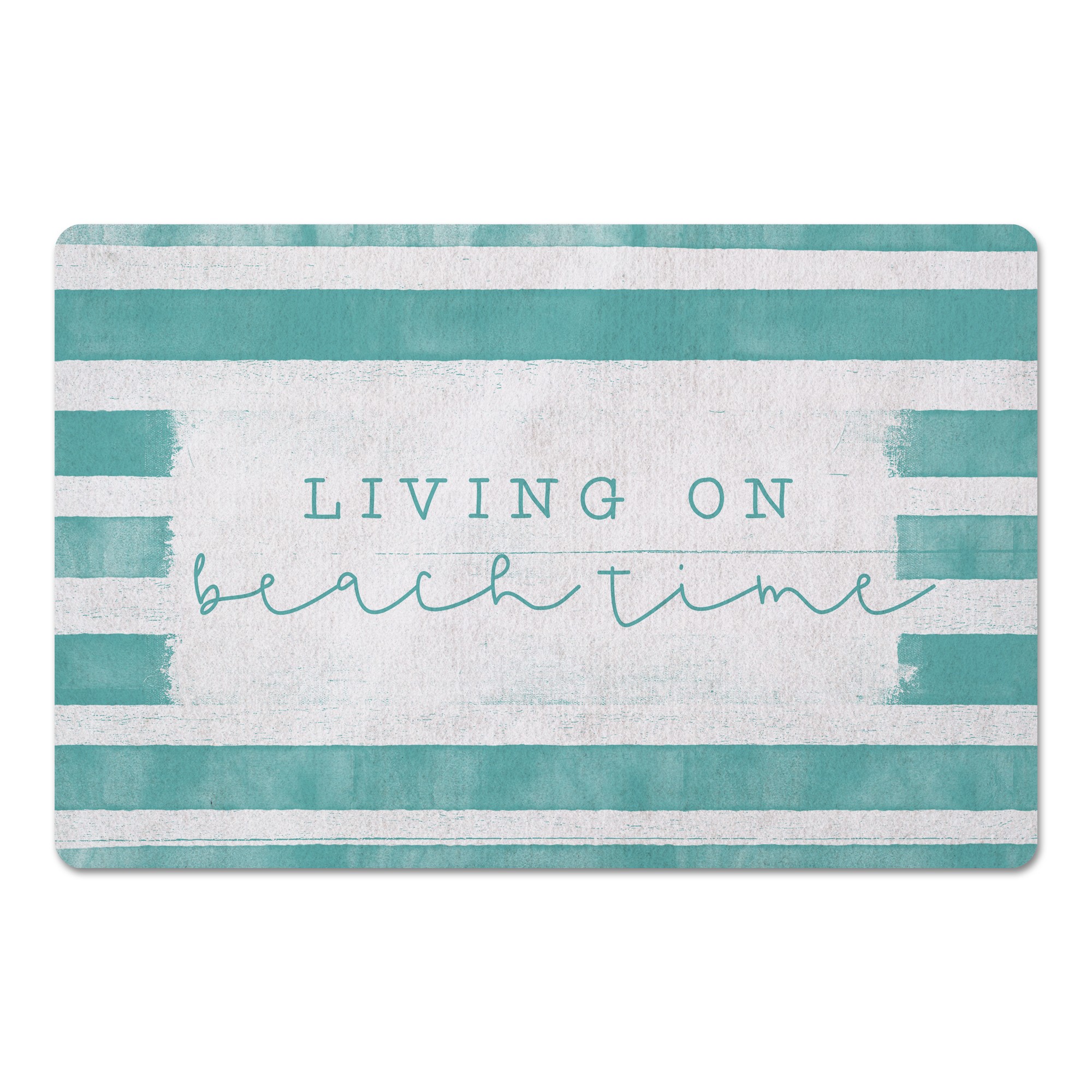 Beach Time Stripes Teal Textiles