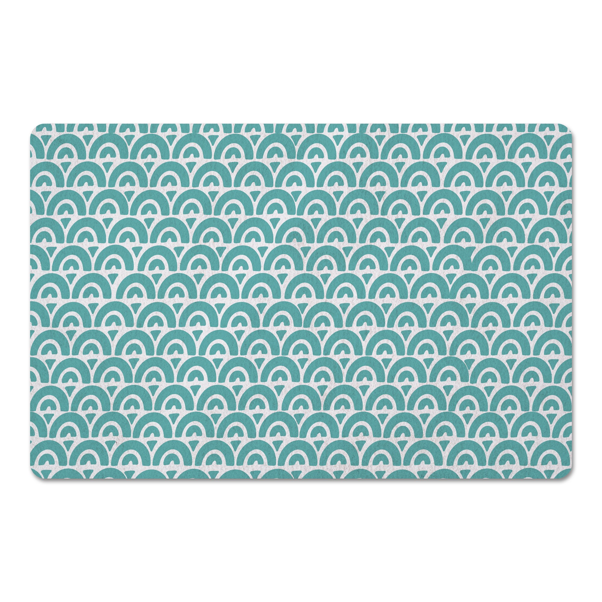 Scallop Teal Textiles