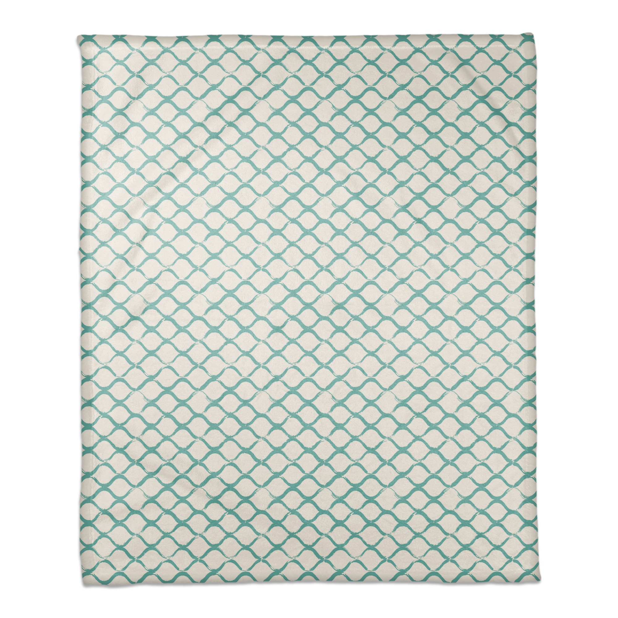Fishnet Teal Textiles