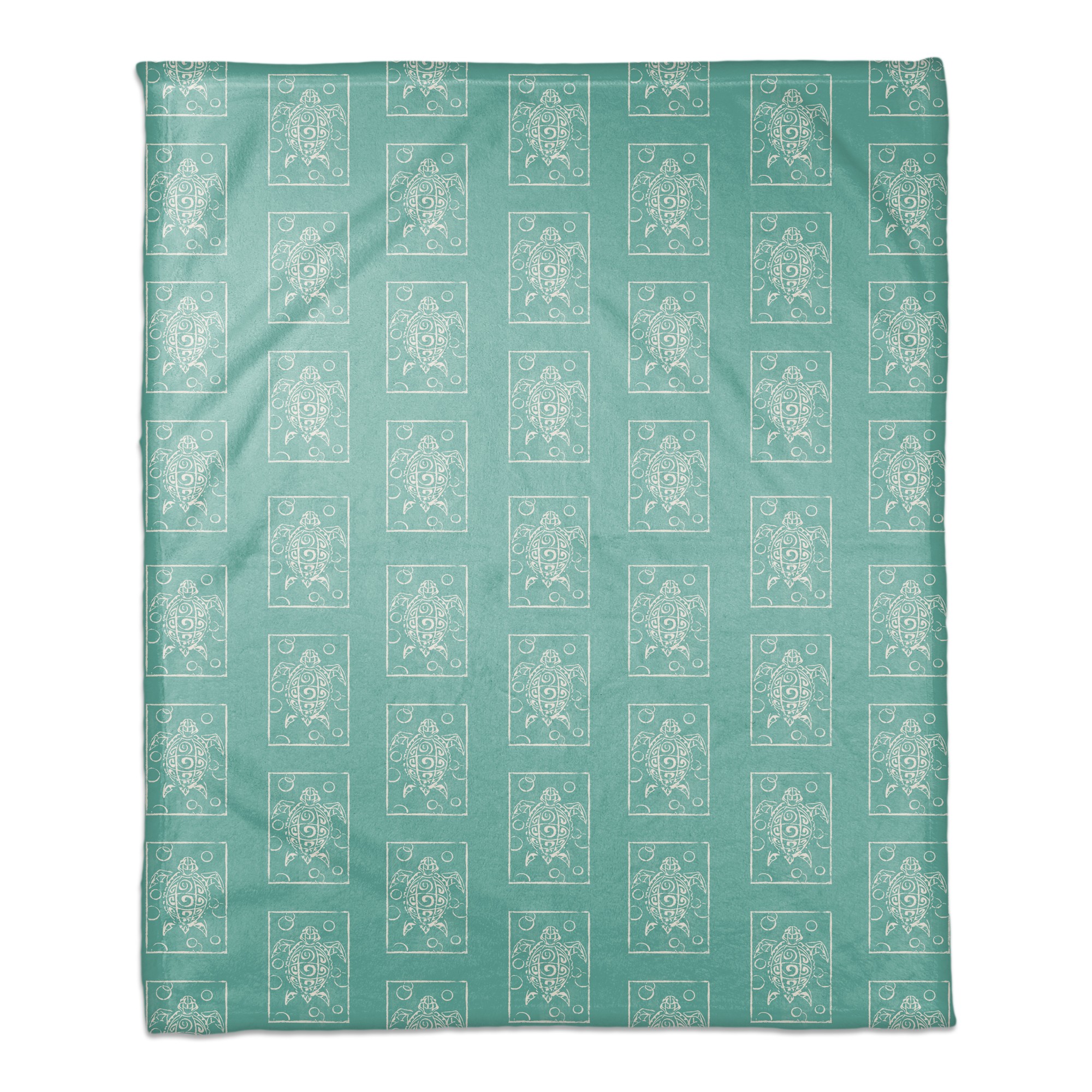 Sea Turtle Stamp Textiles
