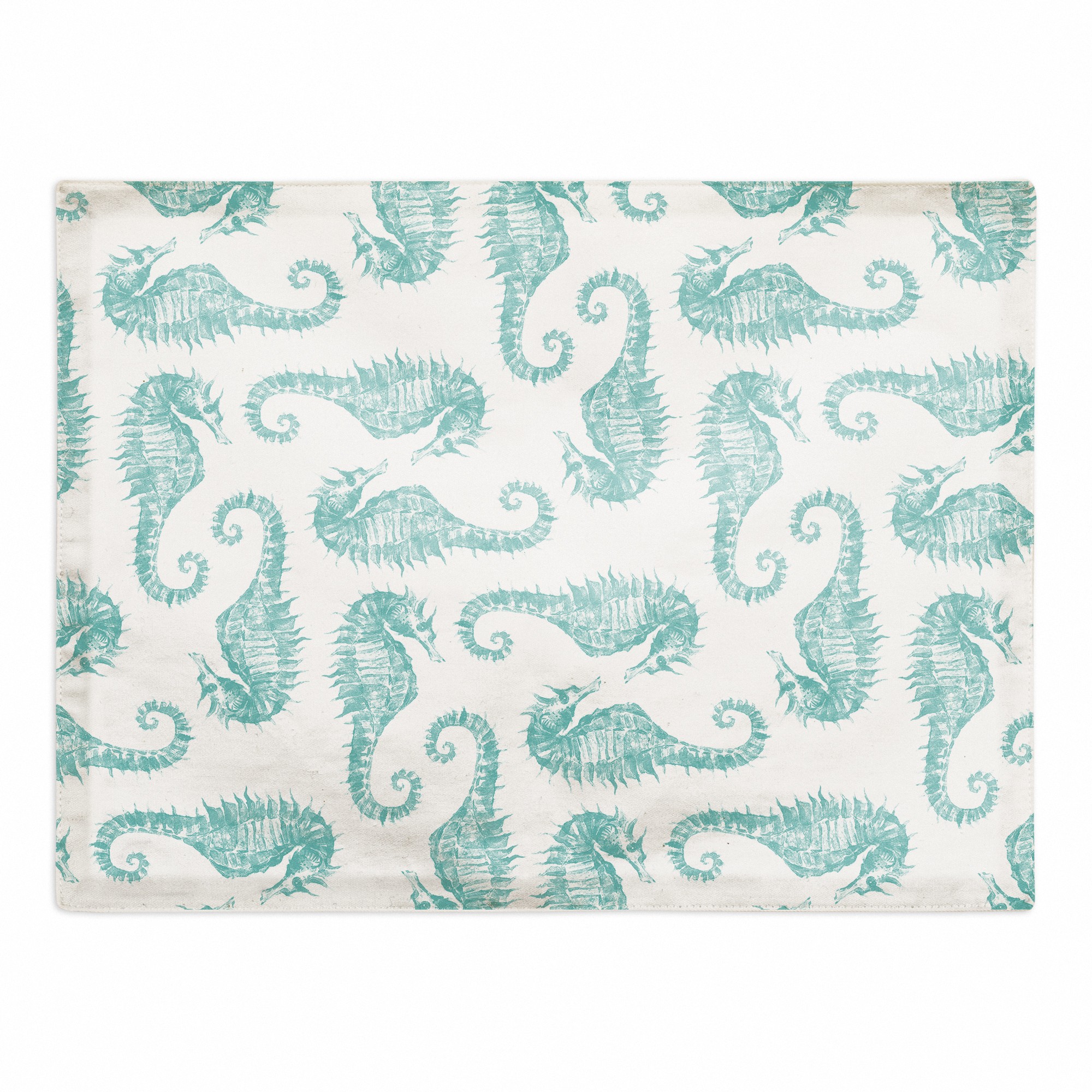 Watercolor Seahorse Placemat
