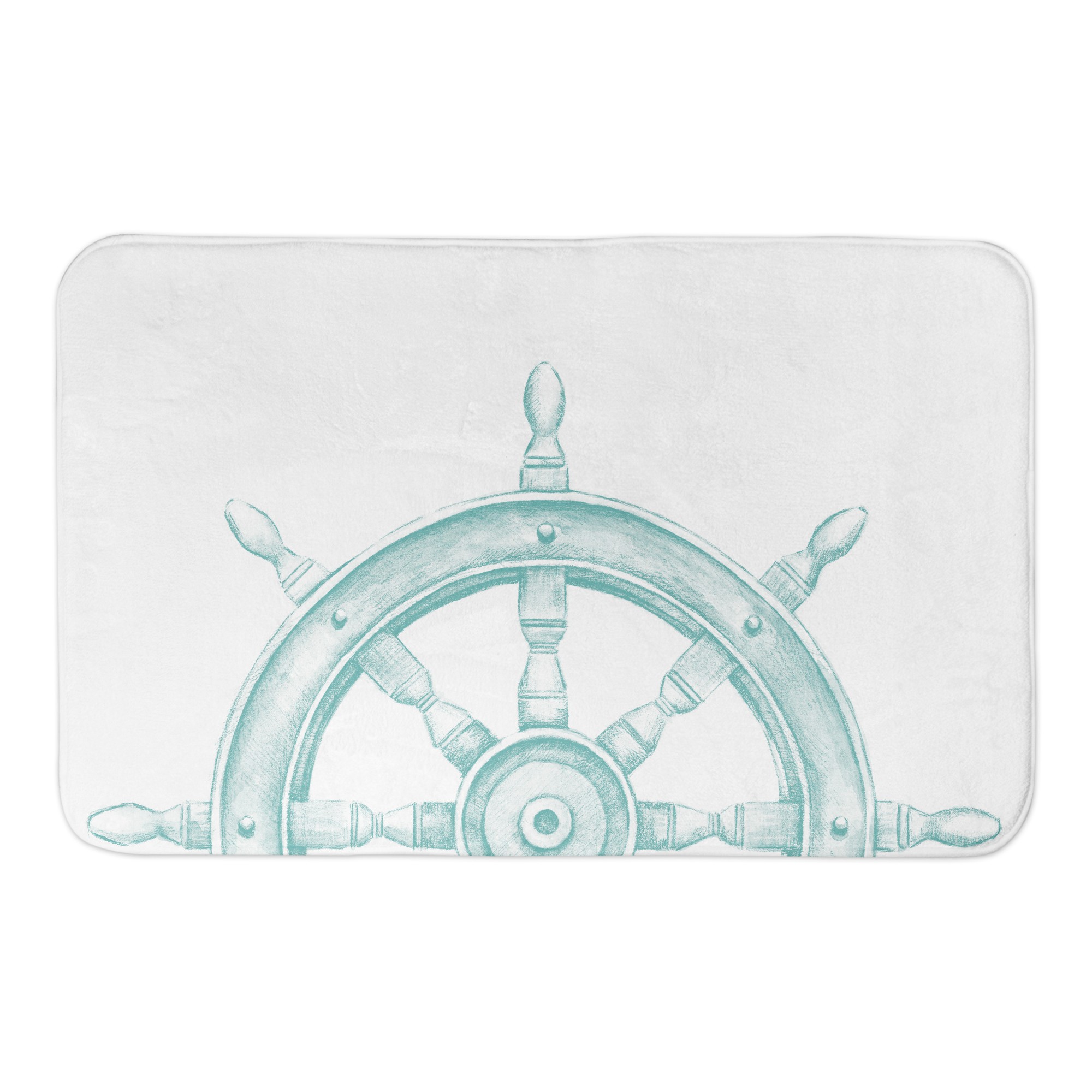 Boat Wheel Bath Mat
