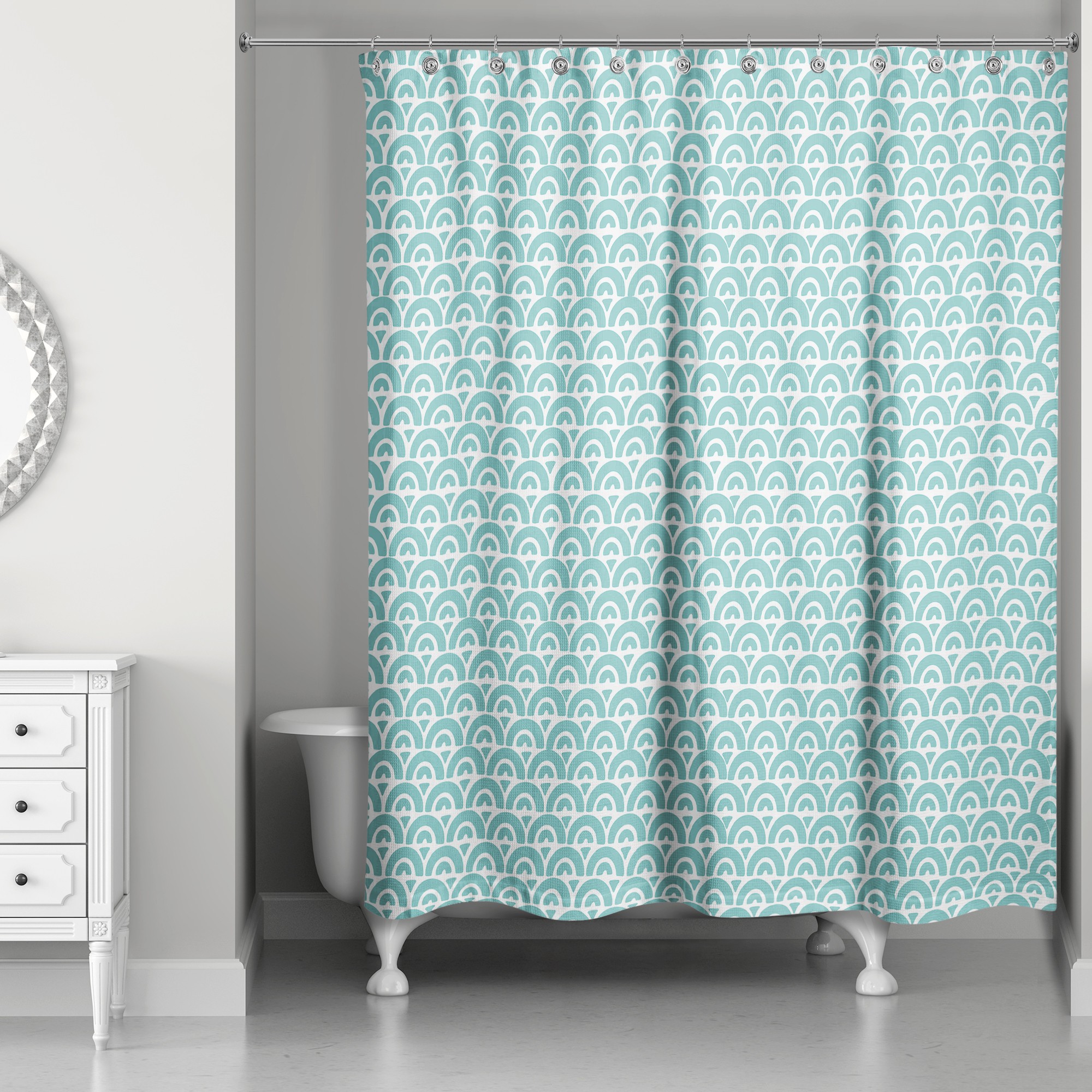 Scallop Shower Curtain