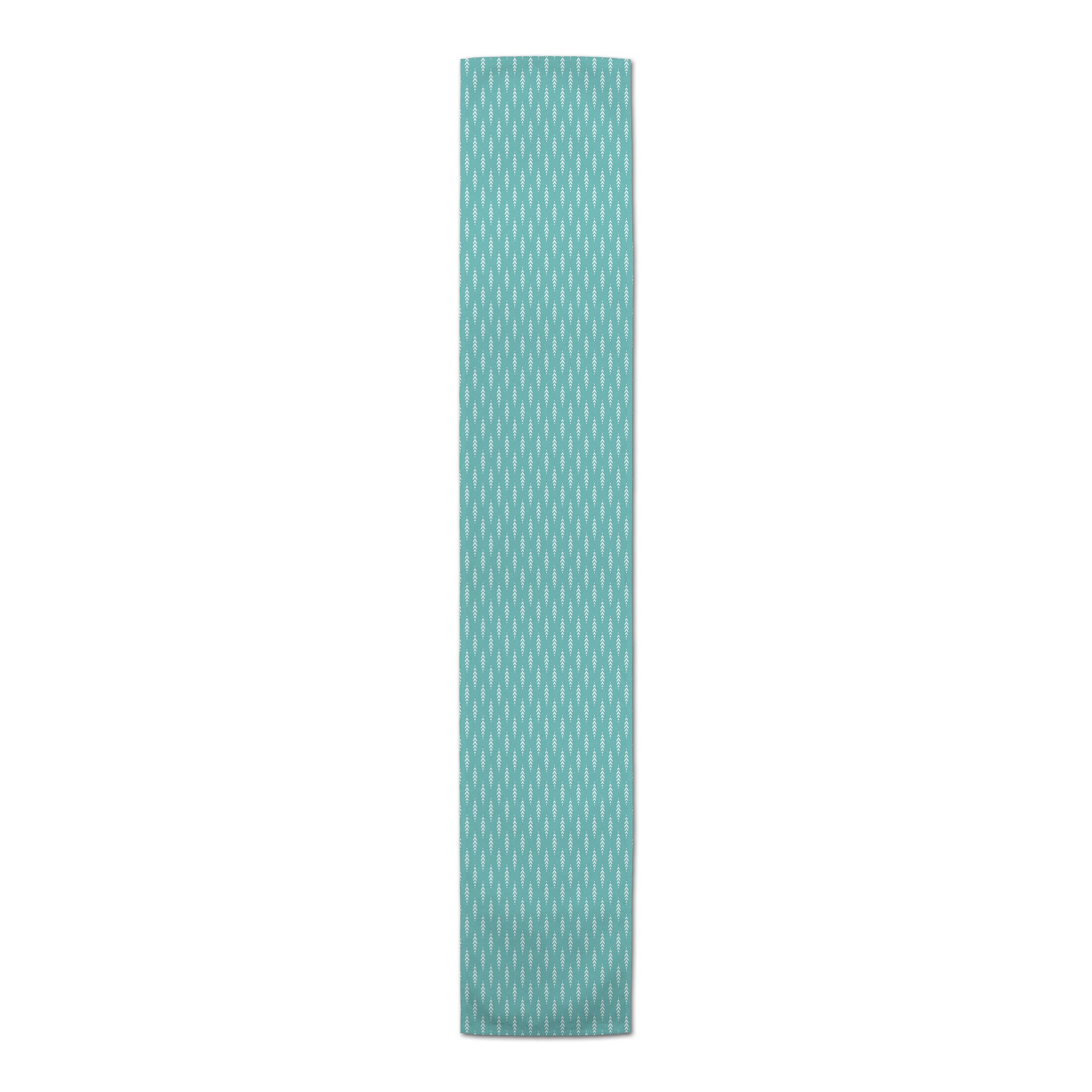 Indigo Leaf Teal Runner