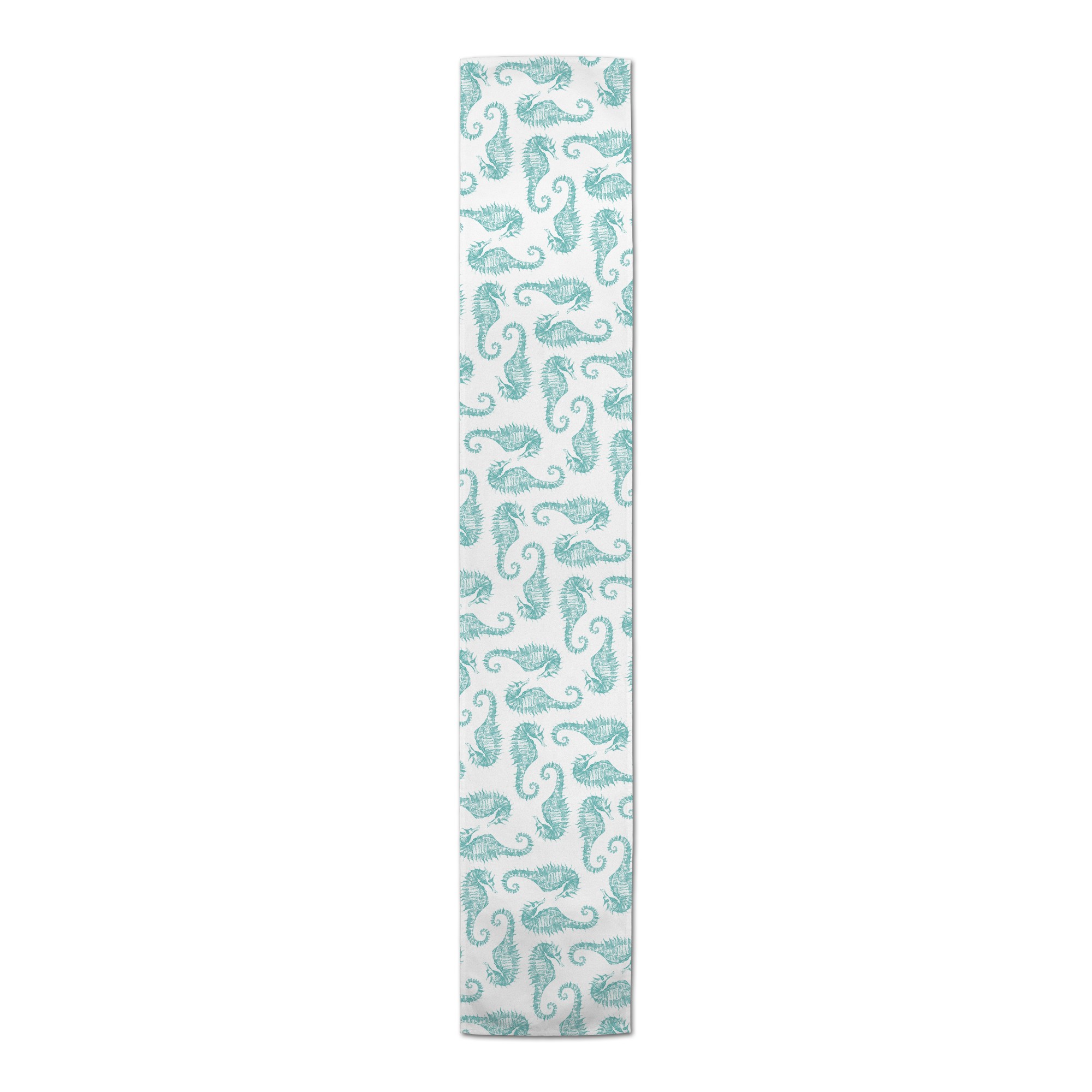 Watercolor Seahorse Runner