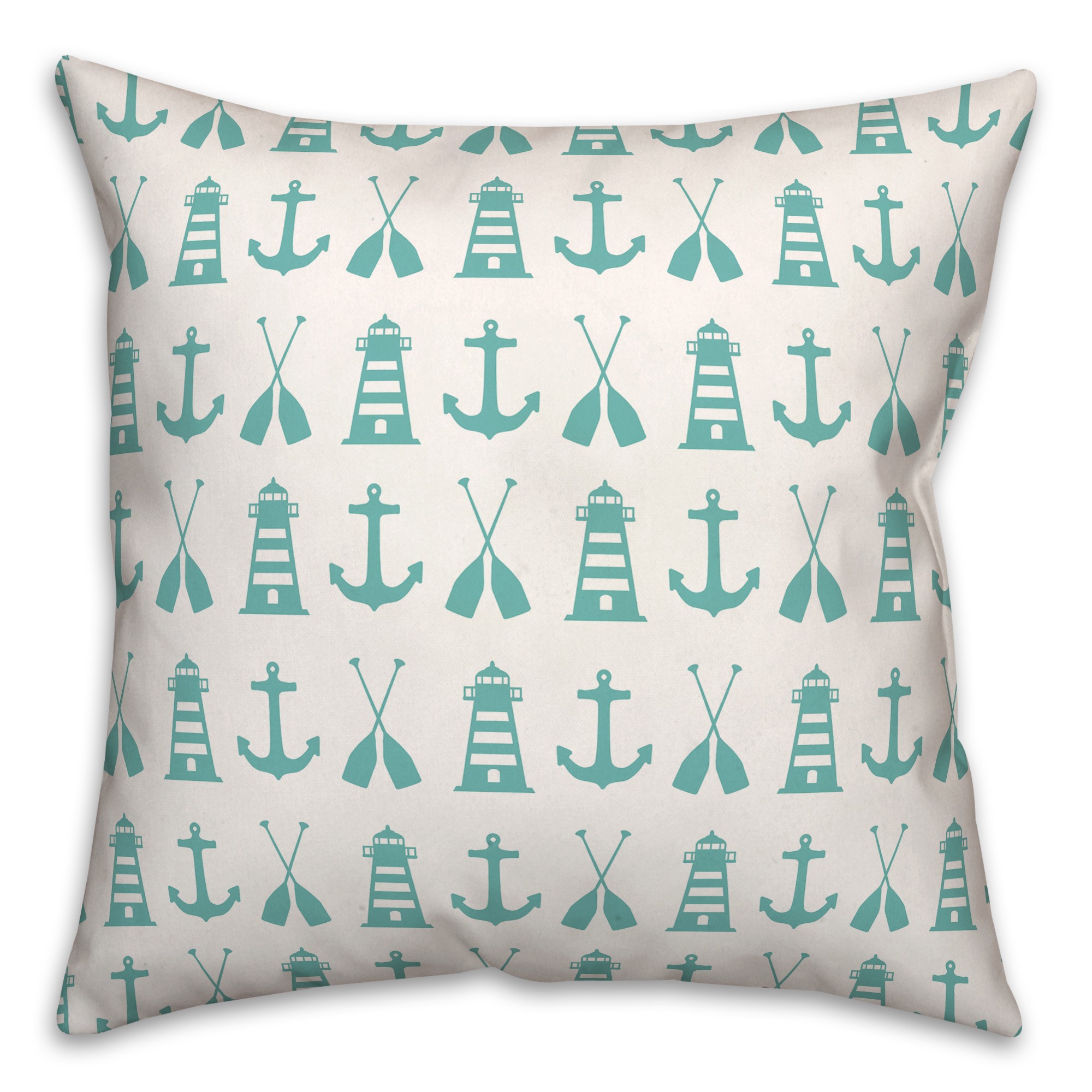 Nautical Icons Pillow