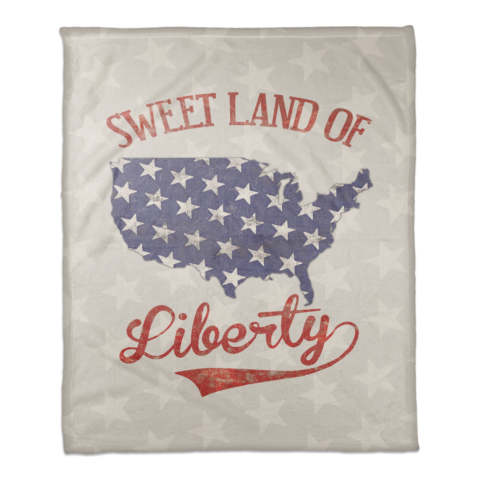 Sweet Land Of Liberty 50x60 Coral Fleece Blanket