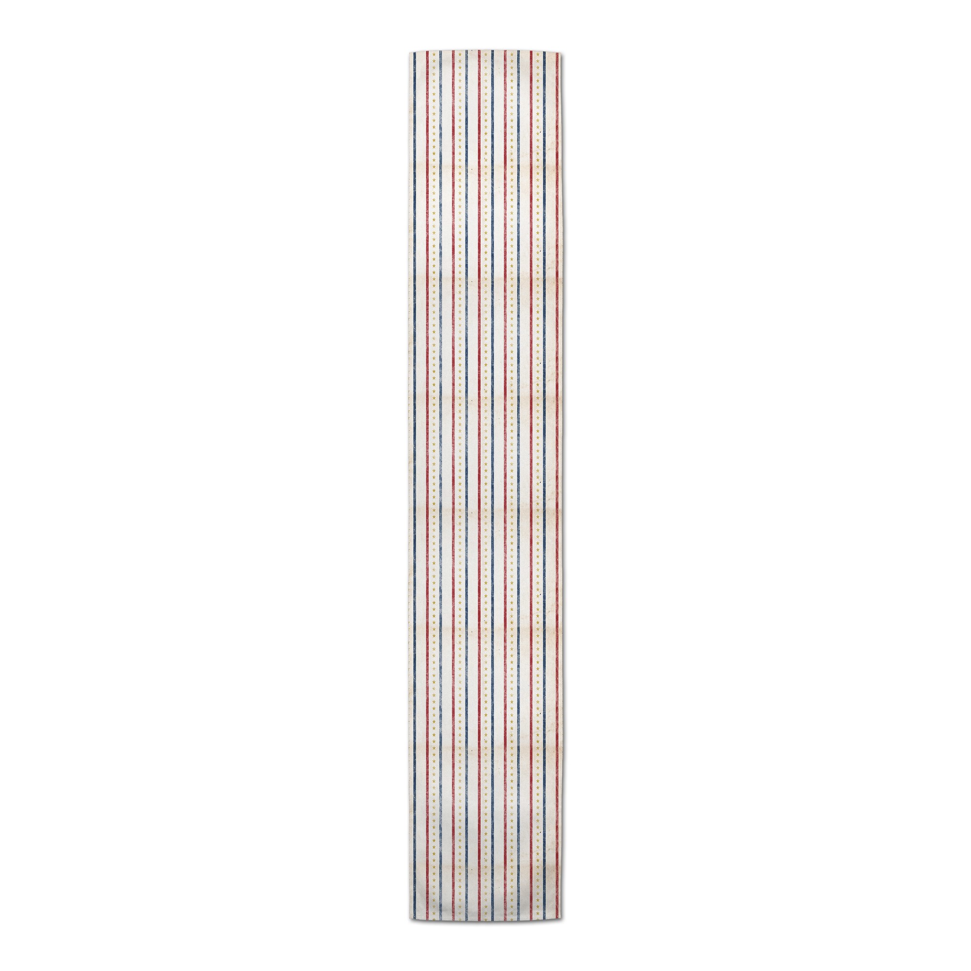 Vintage Stars And Stripes Poly Twill Runner