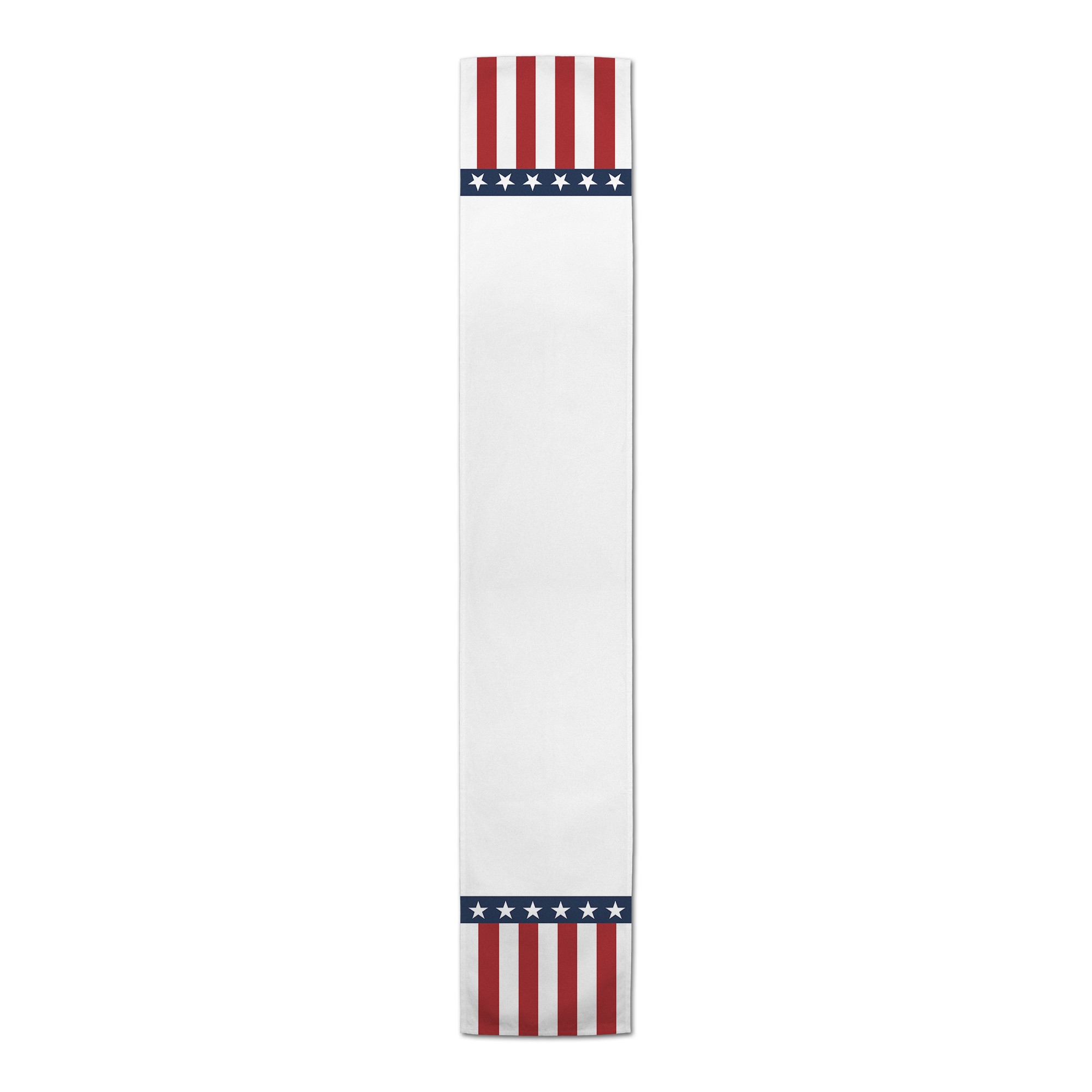 Stars And Stripes Poly Twill Runner