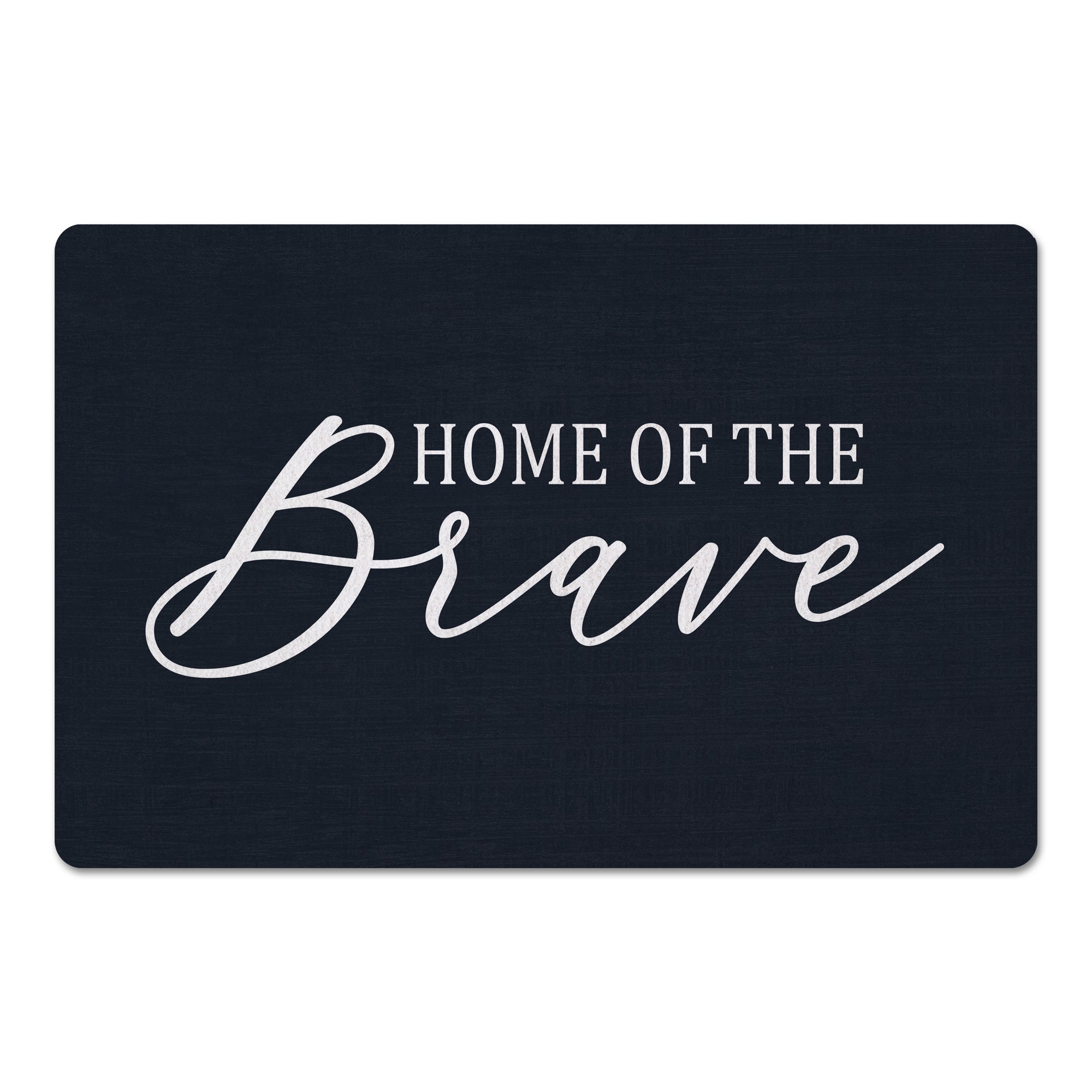 Home Of The Brave 27x18 Floor Mat