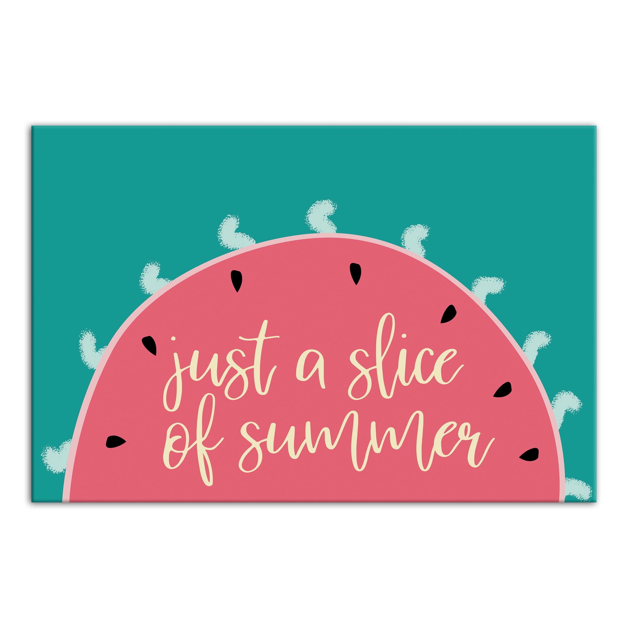 Just A Slice of Summer 18x12 Canvas Wall Art