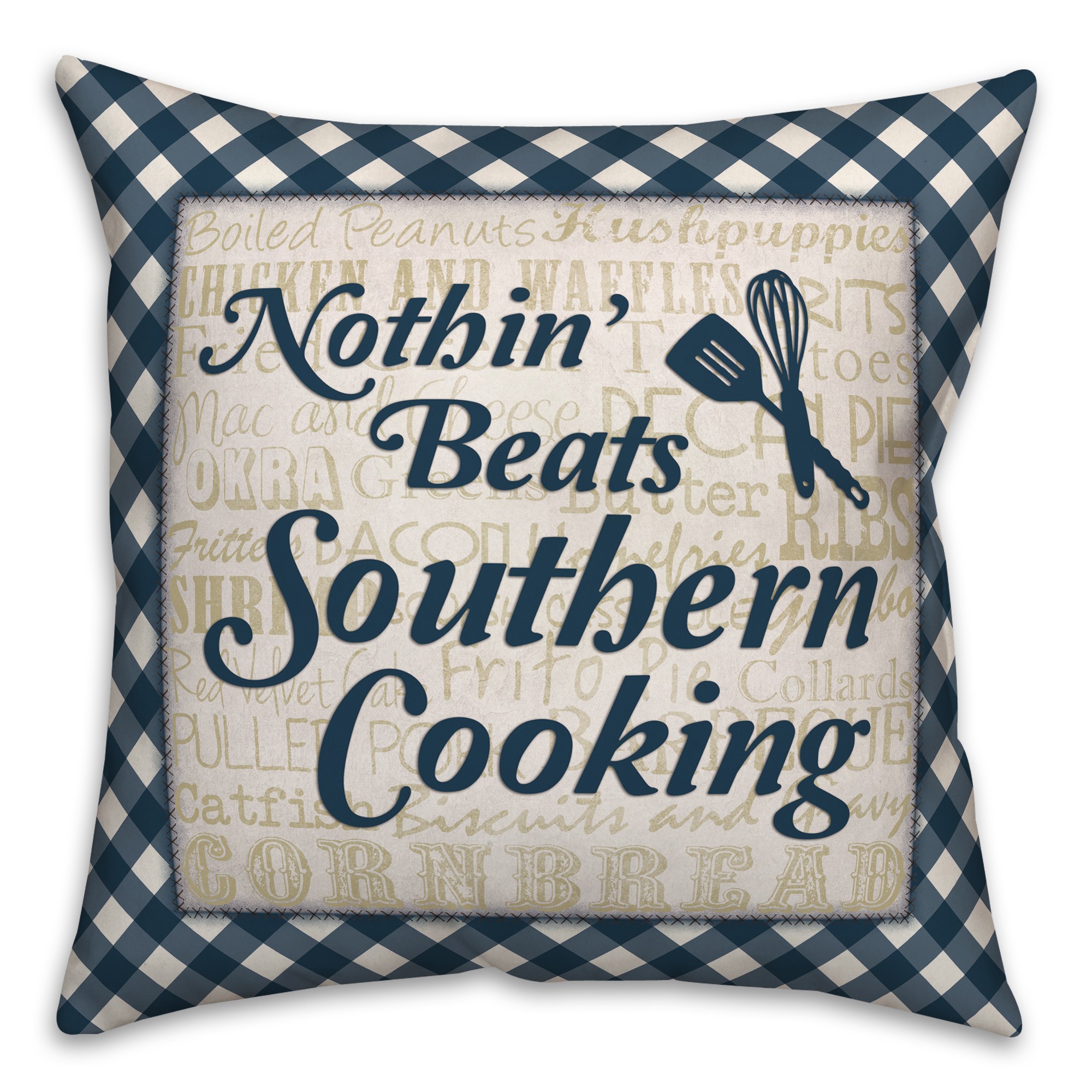 Southern Cooking 18x18 Spun Poly Pillow