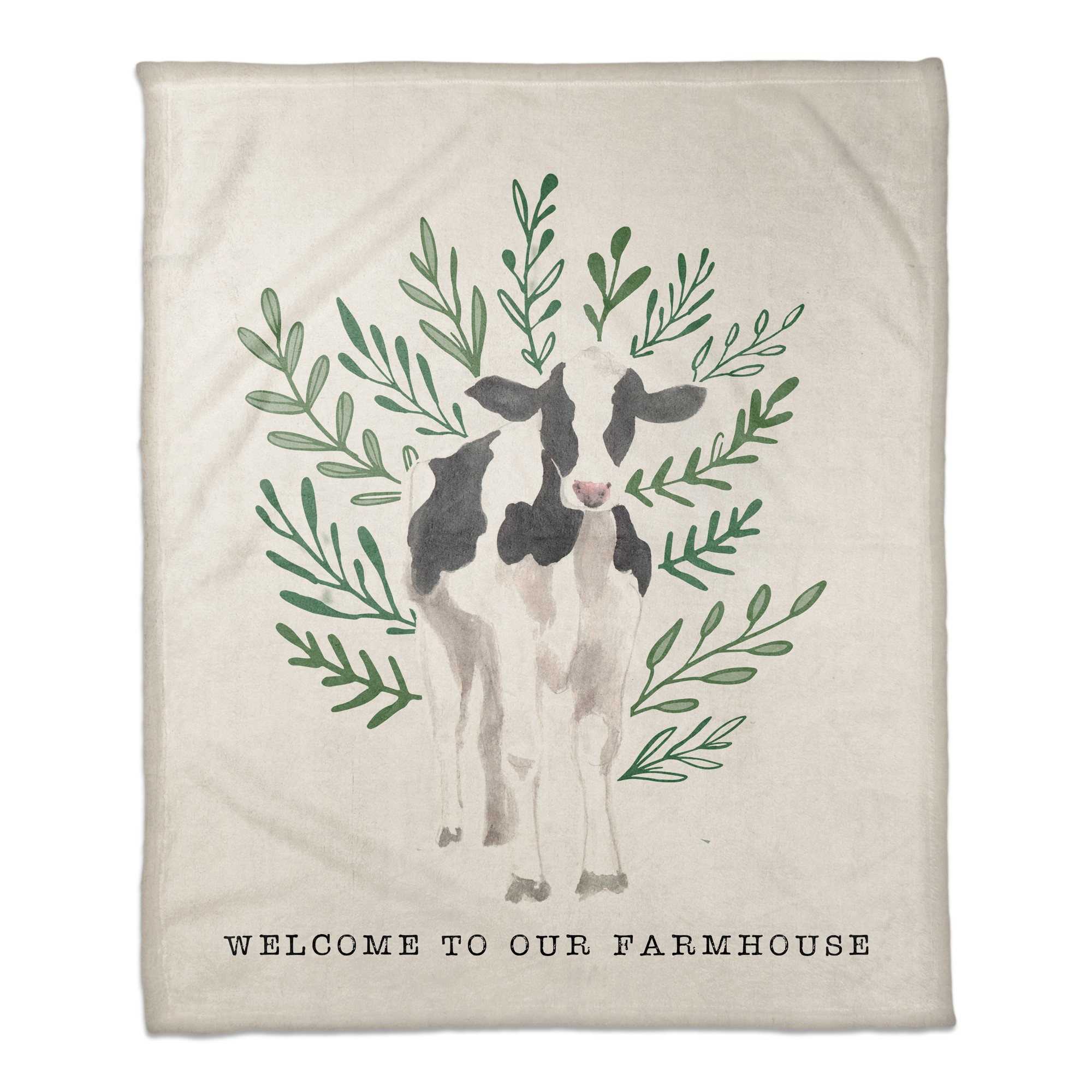 Welcome to our Farmhouse 50x60 Coral Fleece Blanket