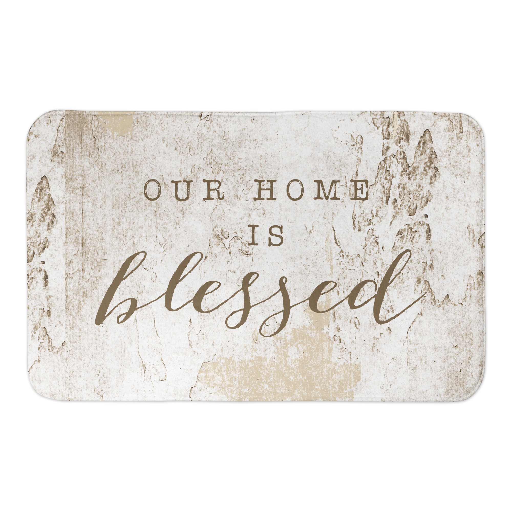 Our Home is Blessed 34x21 Bath Mat