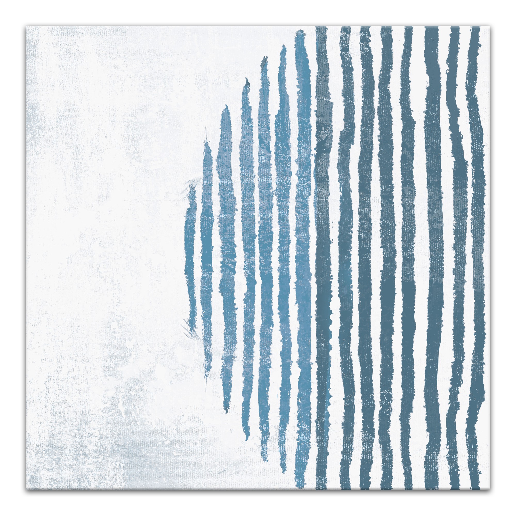 Blue Circle Line Wall Art