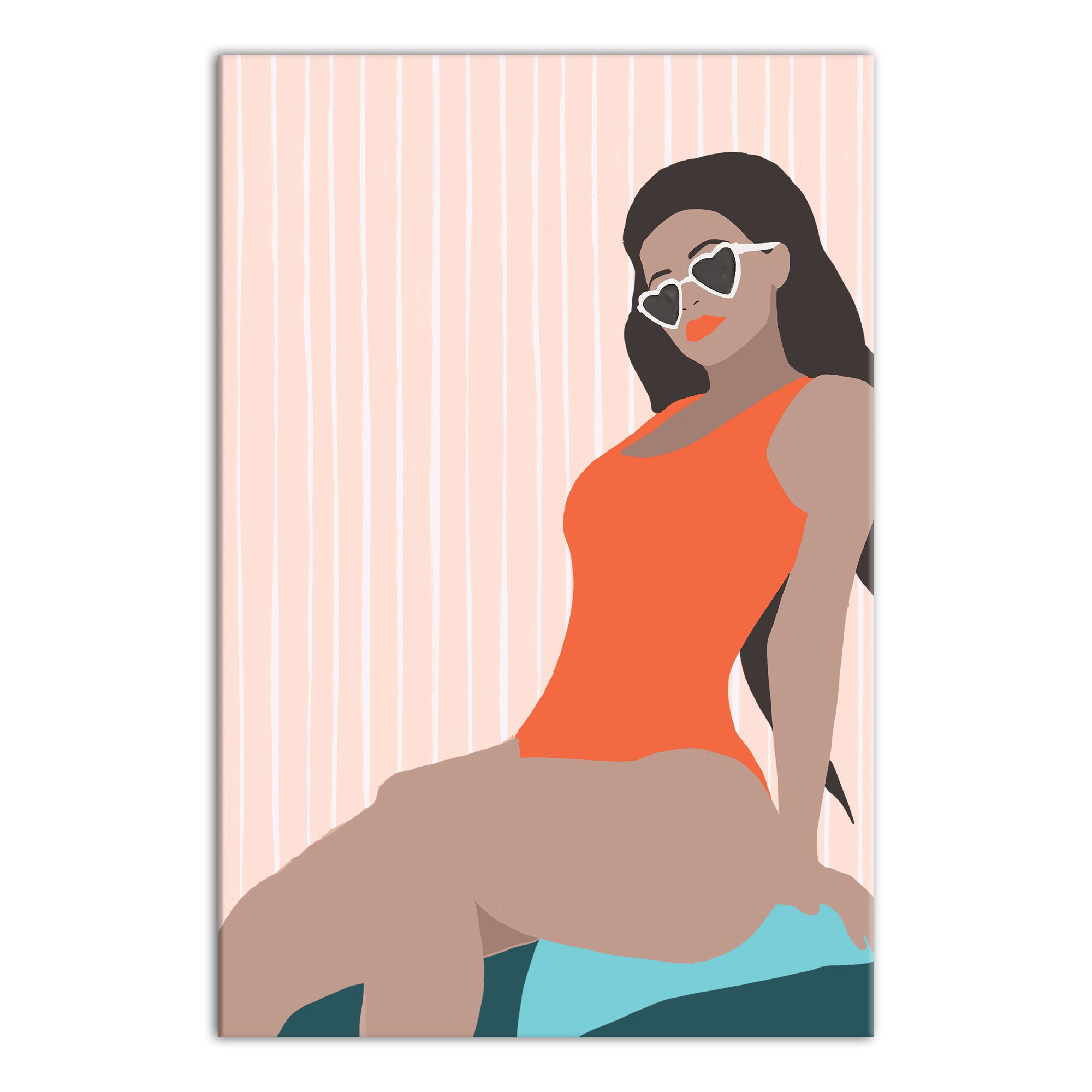 Beach Girl Wall Art