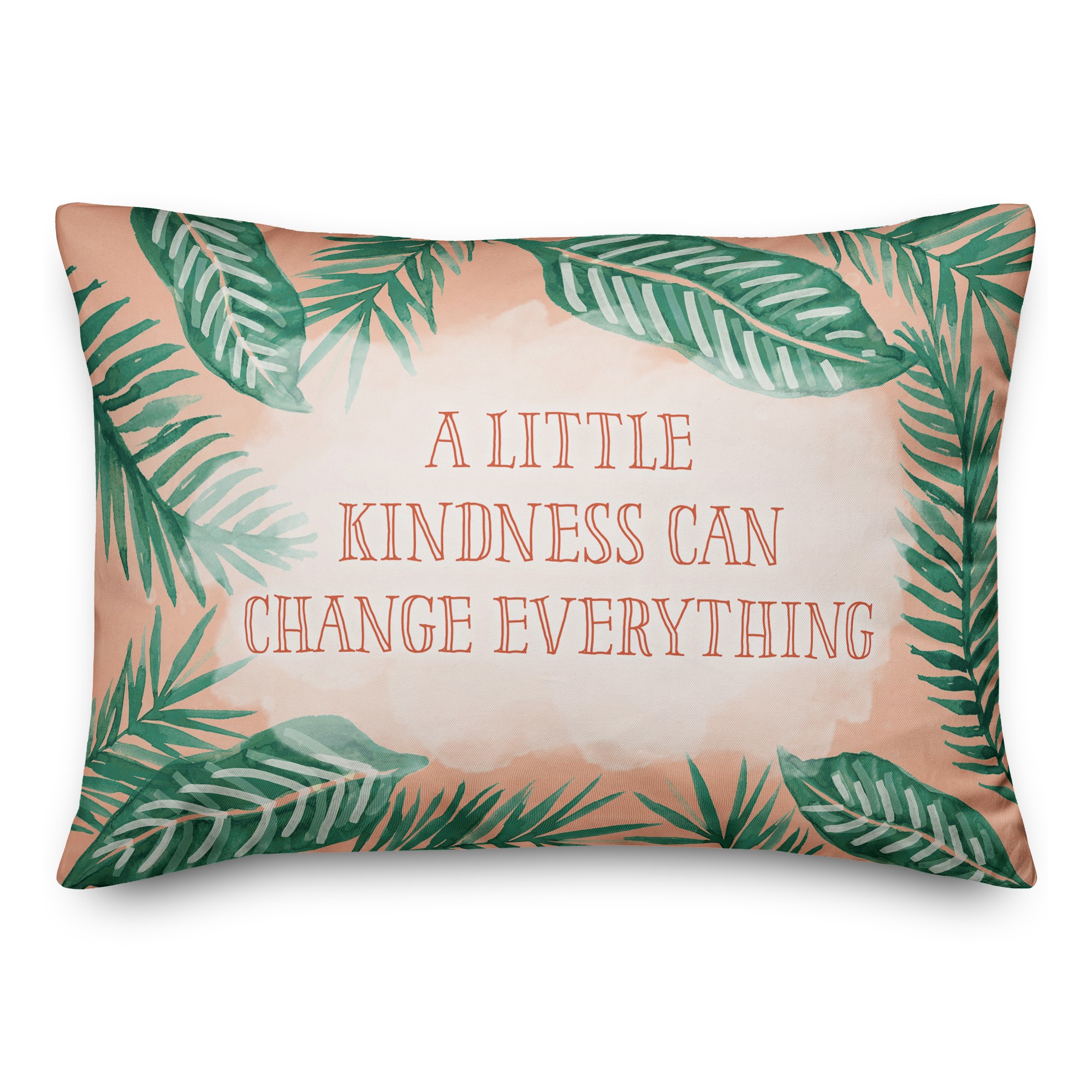 Tropical Kindness 14x20 Spun Poly Pillow