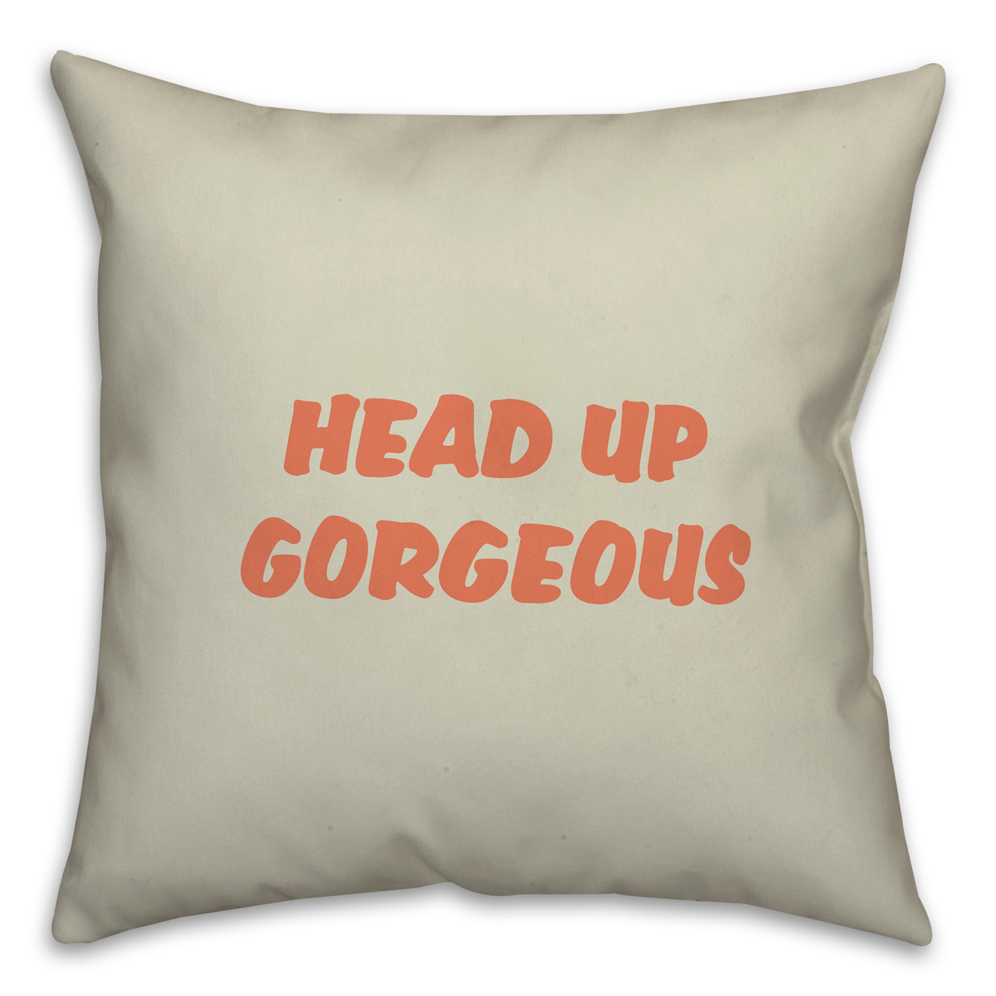 Head Up 16x16 Spun Poly Pillow