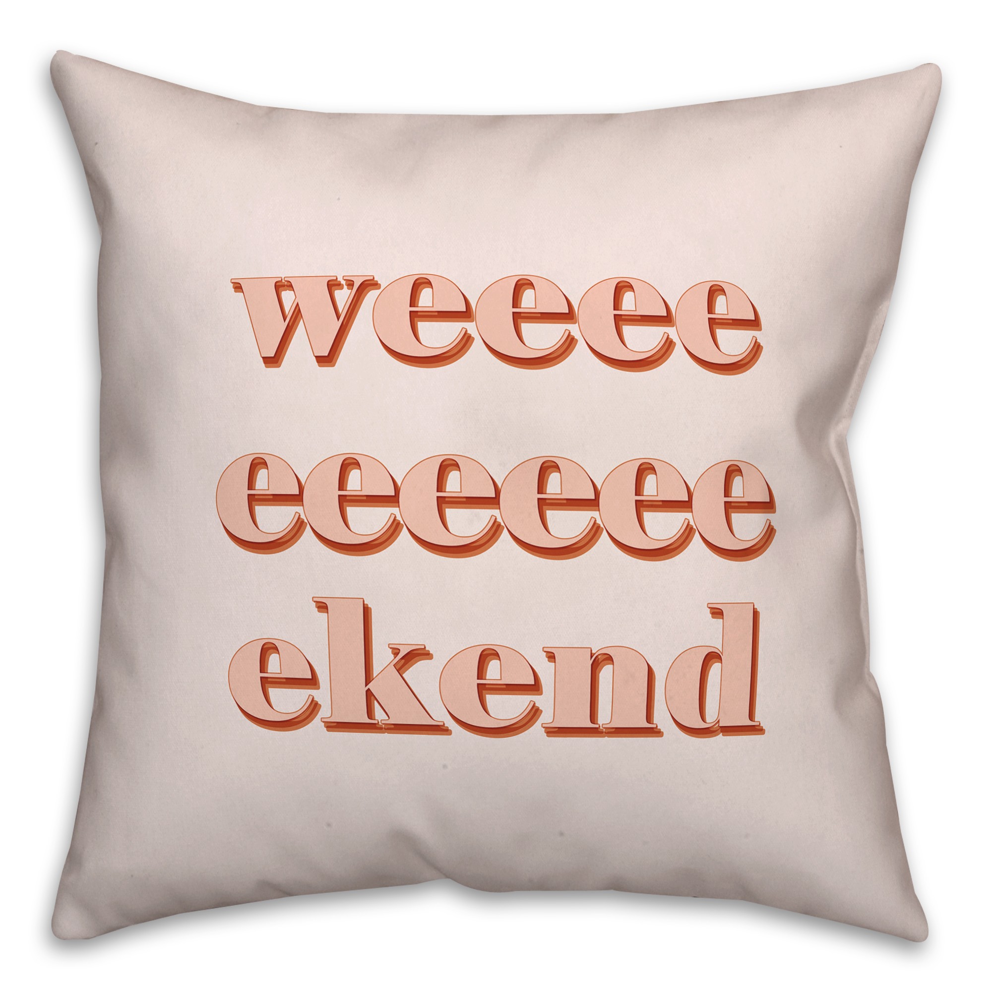 Retro Weekend 16x16 Spun Poly Pillow