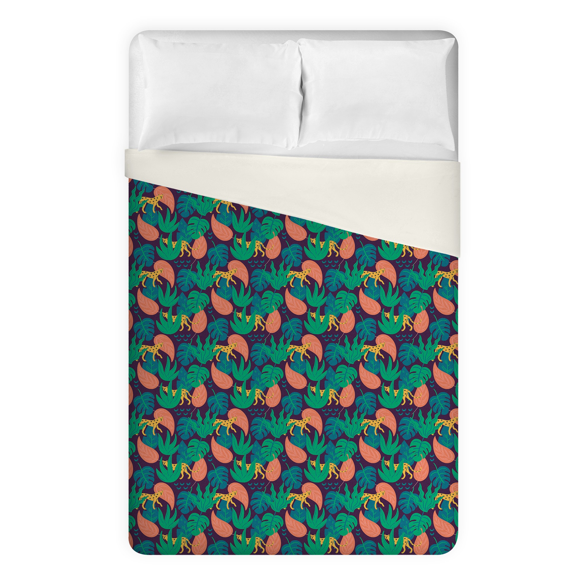 Tropical Cheetah Duvet