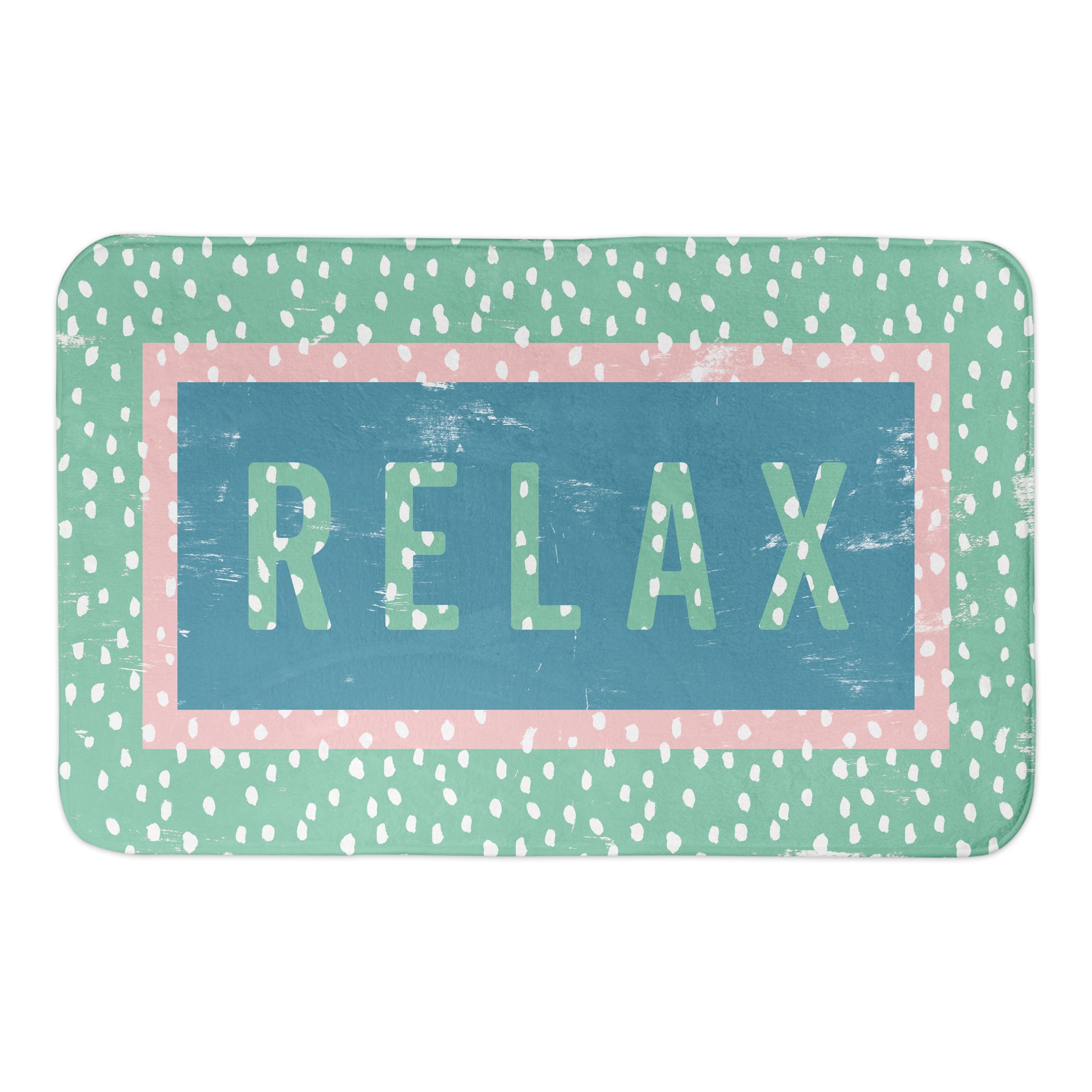Relax Colorful 34x21 Bath Mat