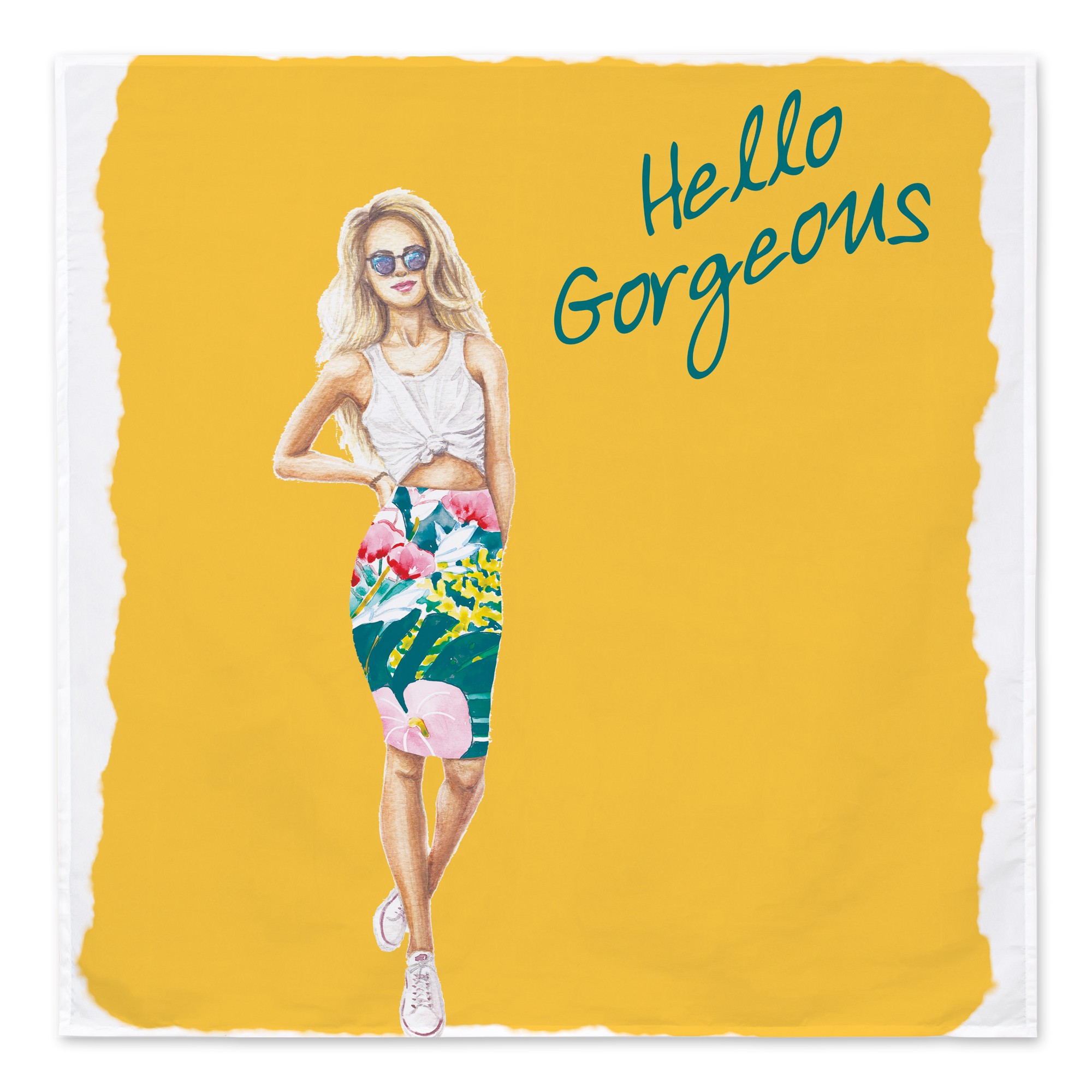 Tropical Skirt Textiles