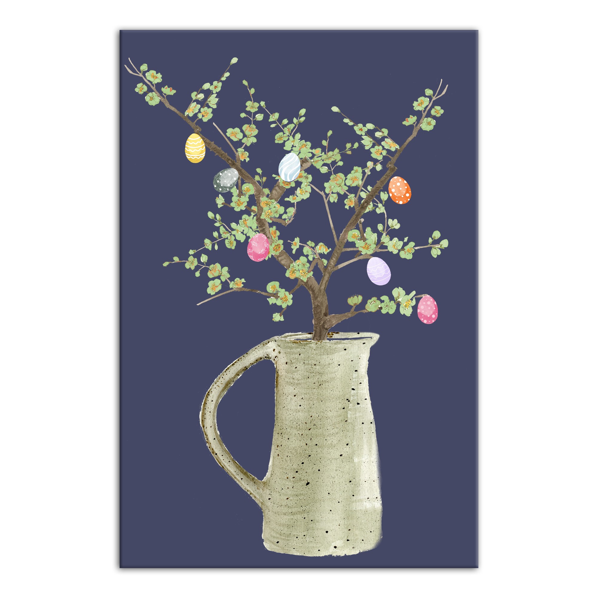 Easter Egg Tree 20x30 Canvas Wall Art