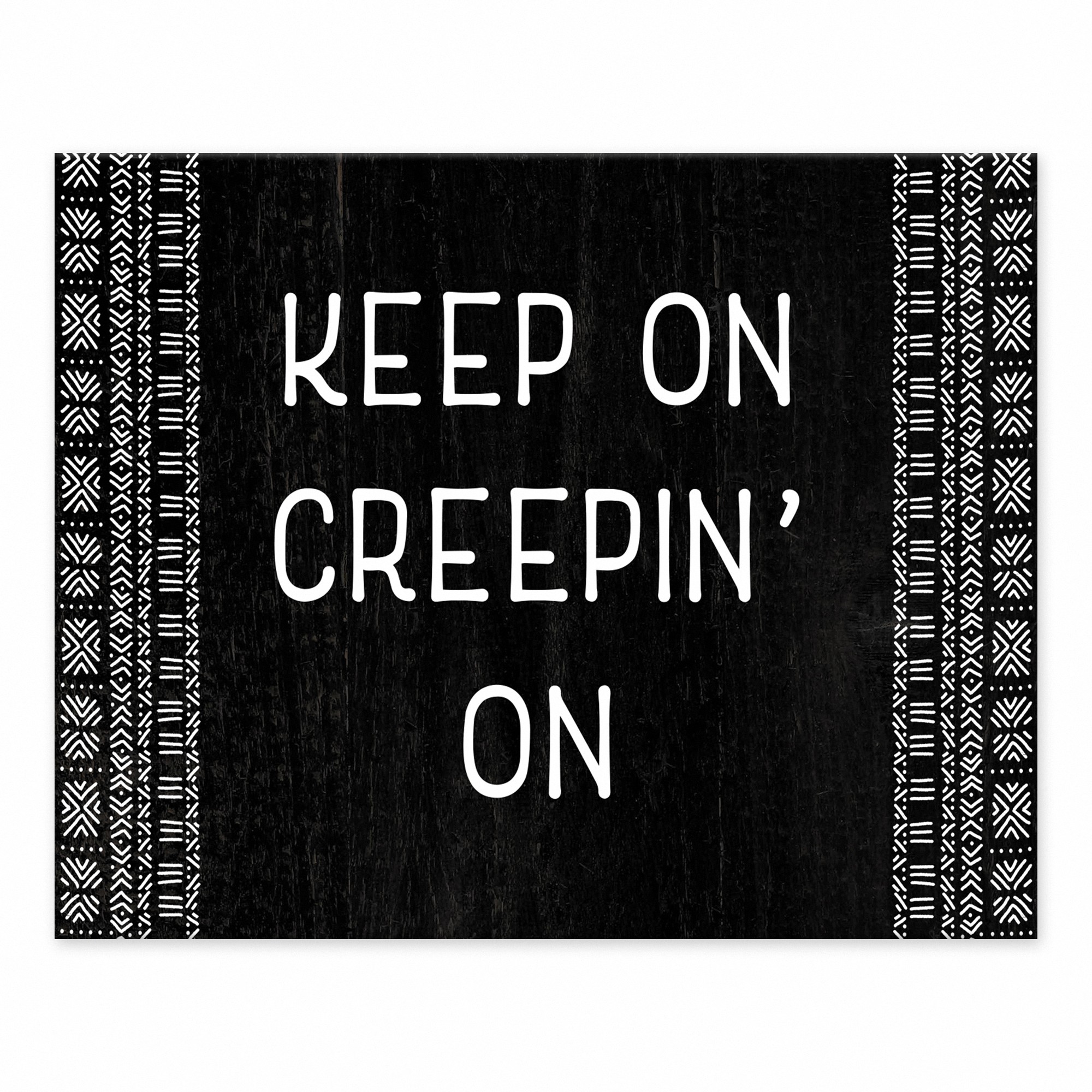 Creep Border 10x8 Tabletop Canvas