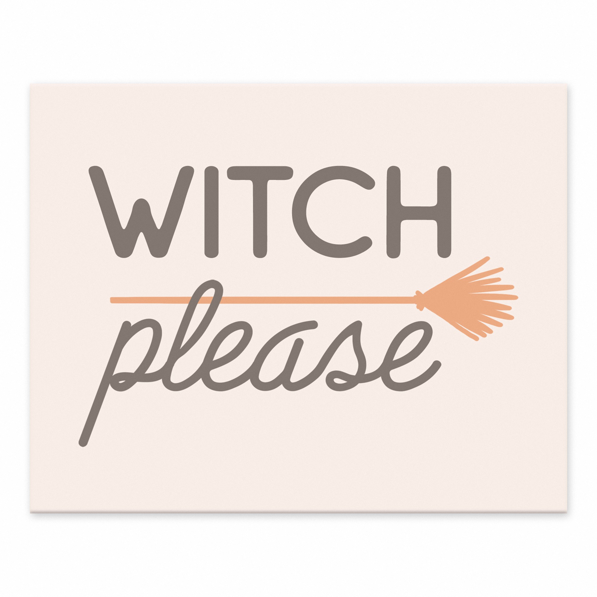 Witch  10x8 Tabletop Canvas