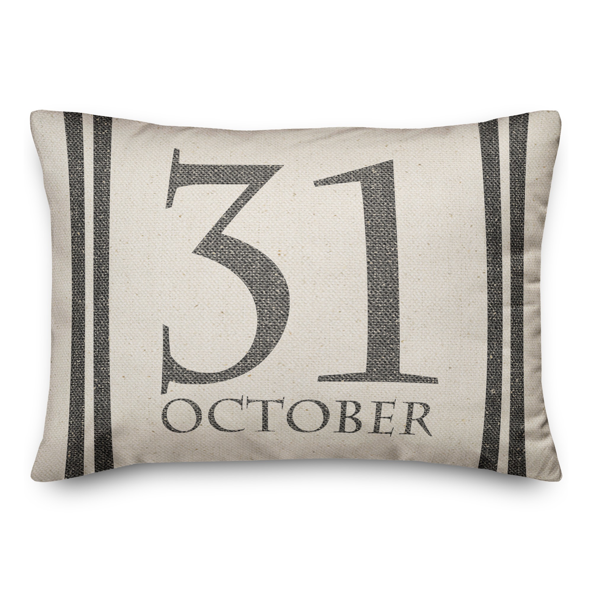 Oct Linen Stripes 14x20 Spun Poly Pillow