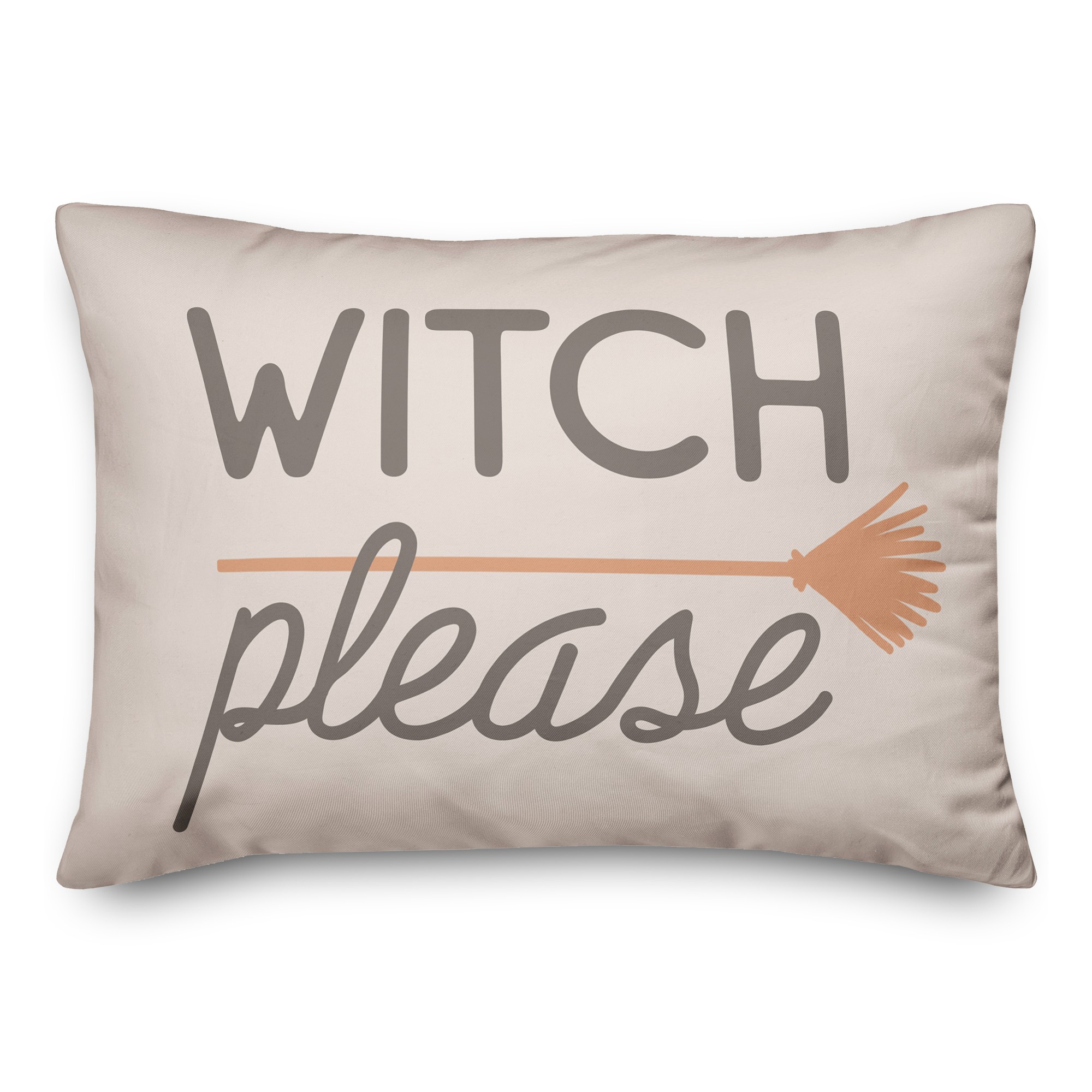 Witch Please 14x20 Spun Poly Pillow