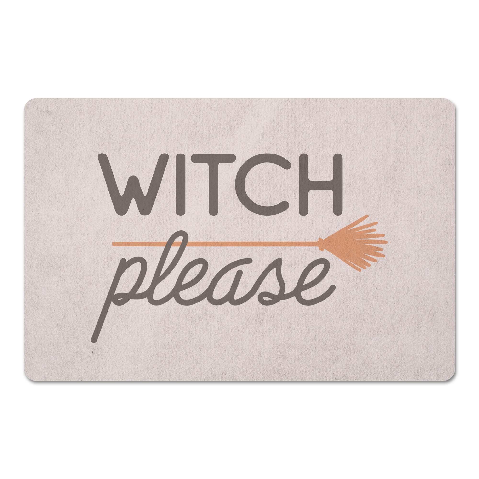 Witch Cream 27x18 Floor Mat