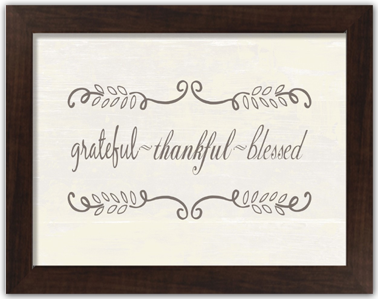 Blessed  16X12 Black Framed Print Under Glass