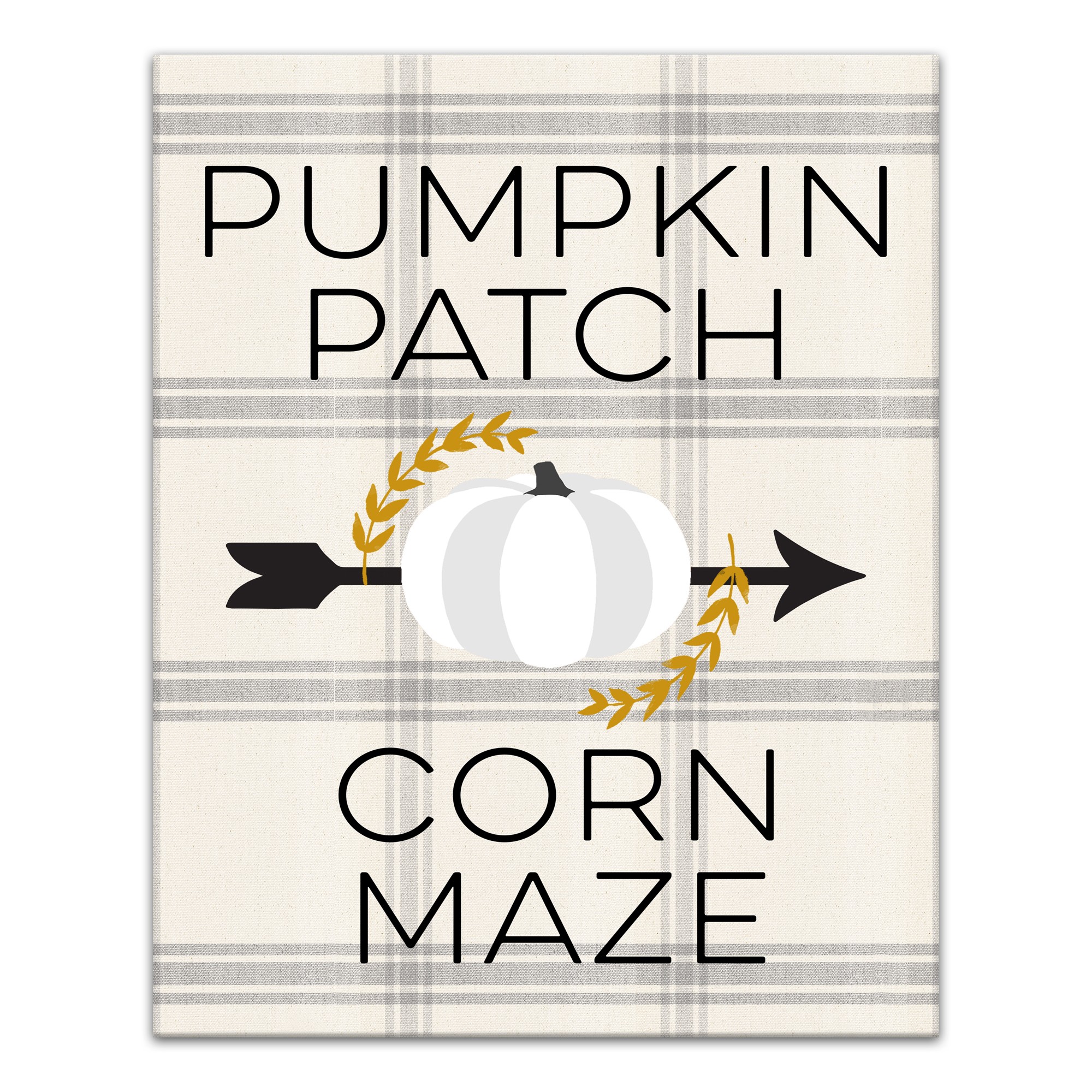 Corn Maze 16x20 Canvas Wall Art