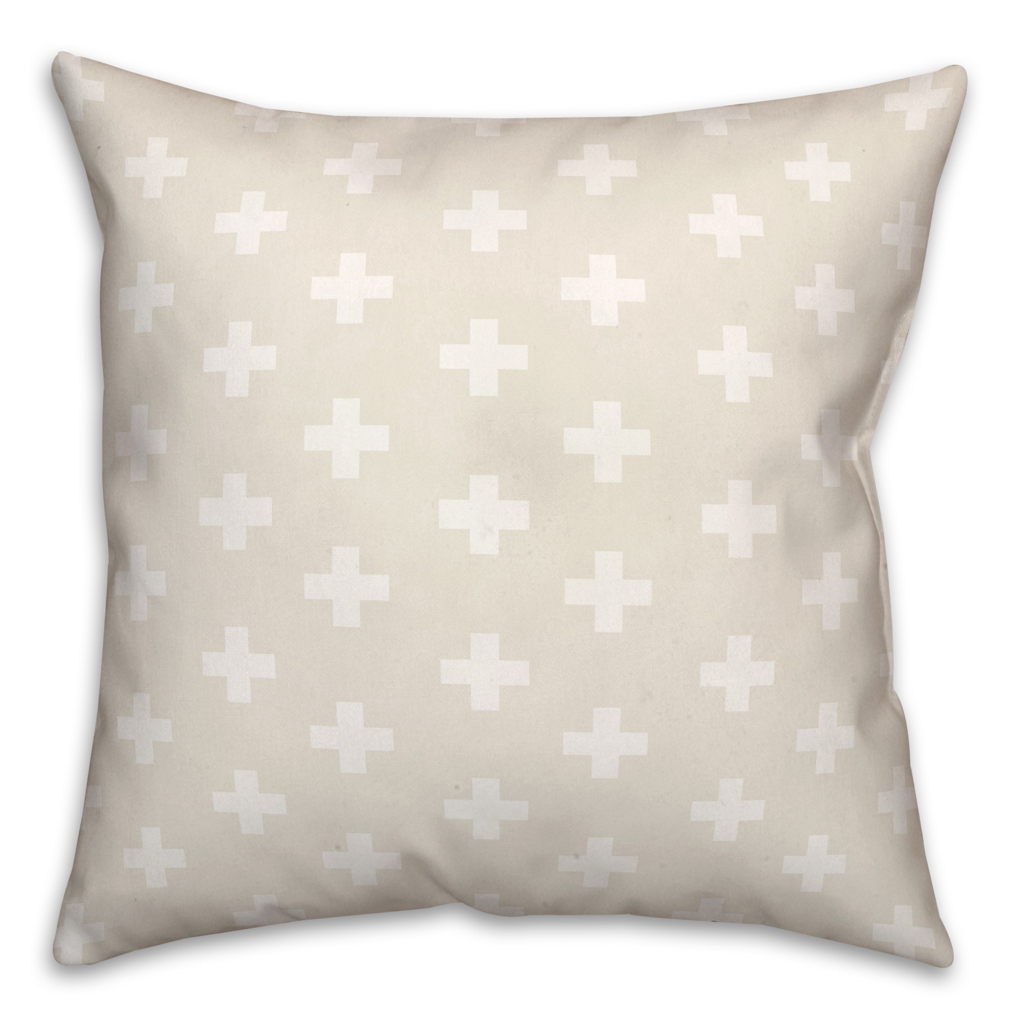 Swiss Cross Pattern  Pillow