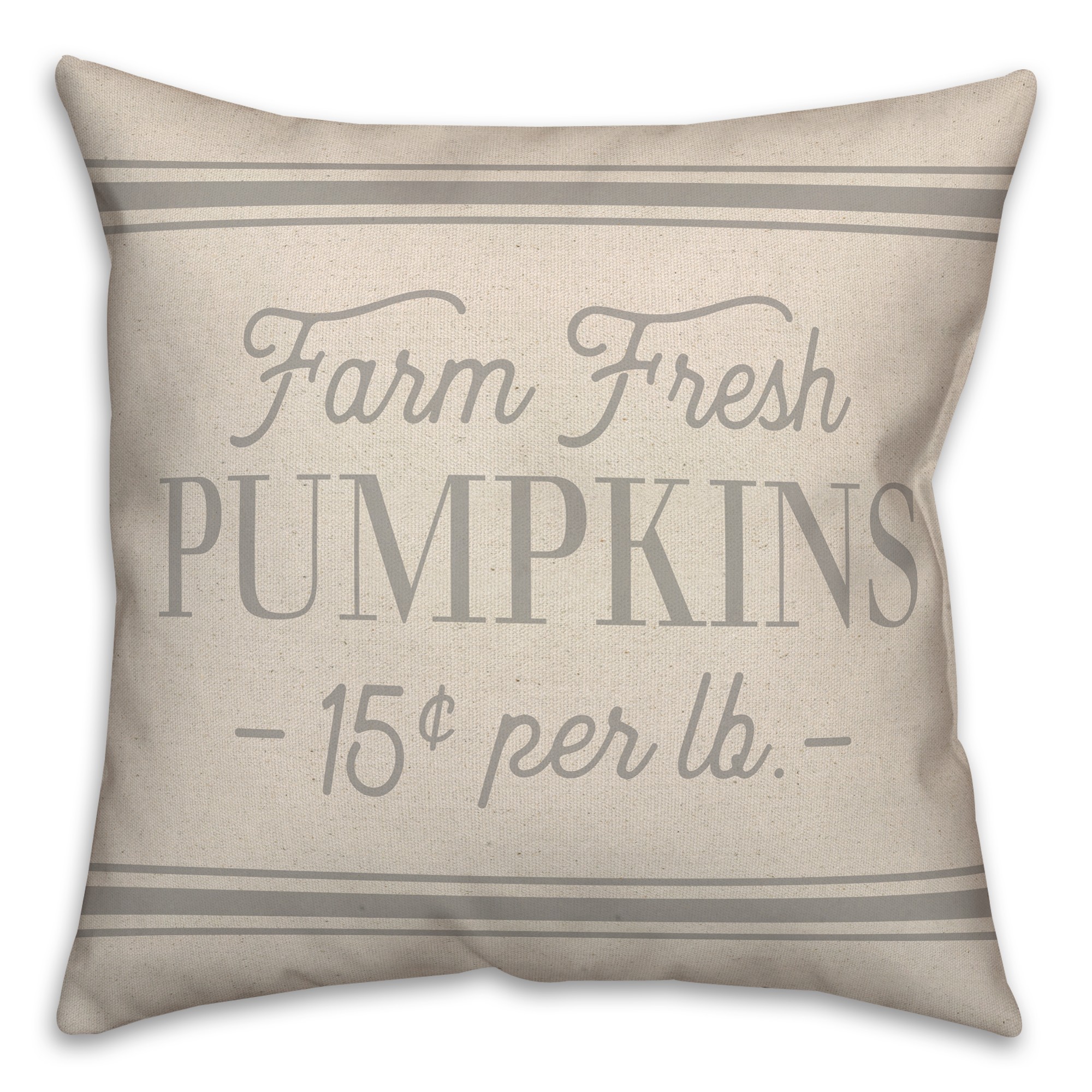 Farm Fresh Pumpkins Pillow