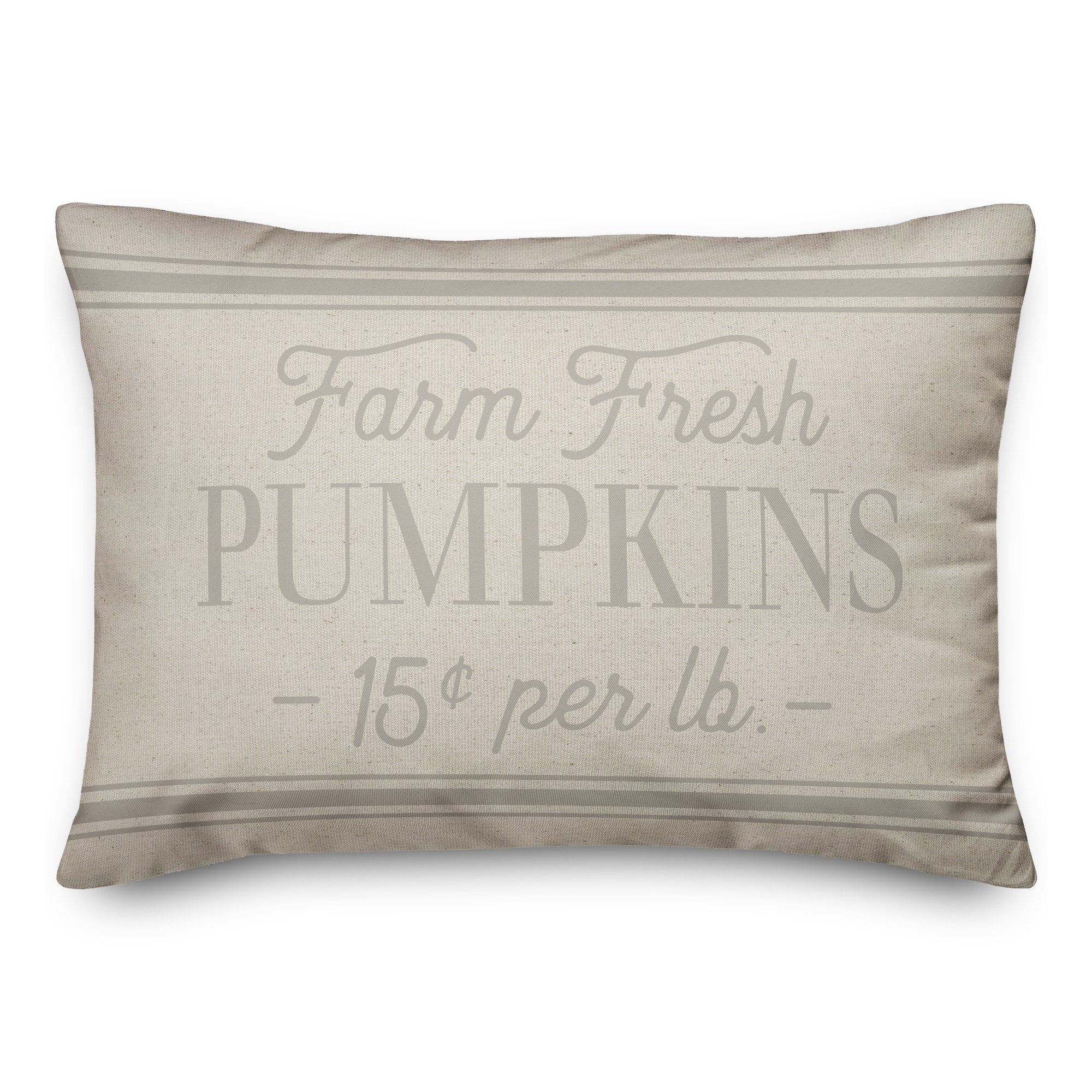 Farm Fresh Pumpkins 14x20 Spun Poly Pillow