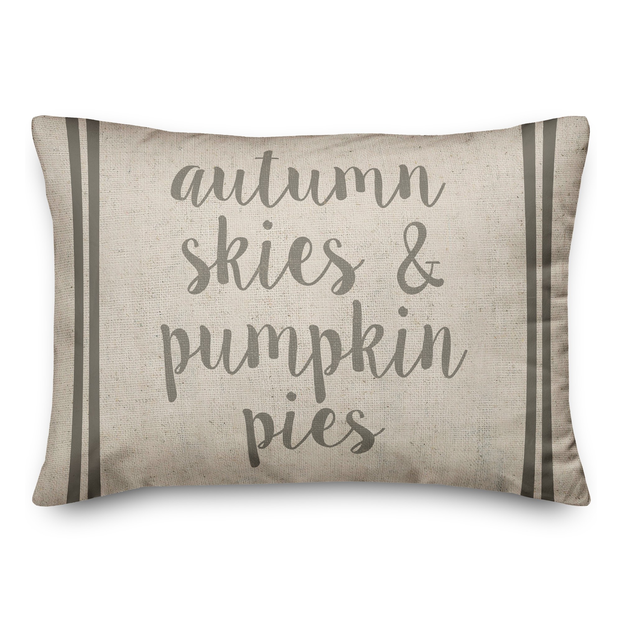 Autumn Skies Pumpkin Pies 14x20 Spun Poly Pillow
