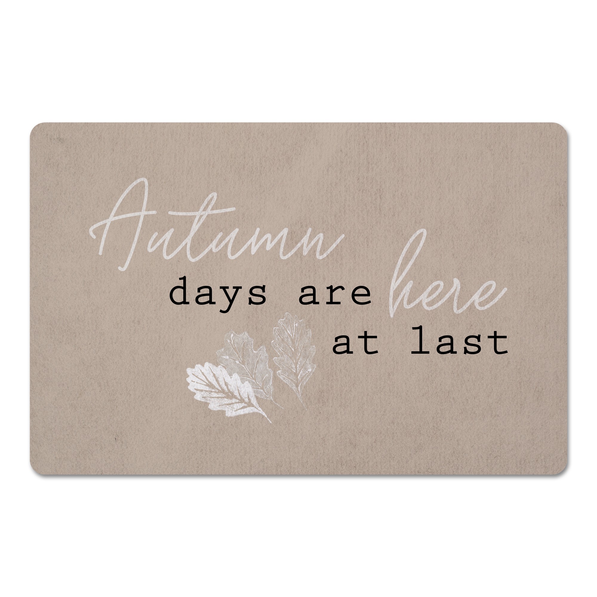 Autumn Days At Last 27x18 Floor Mat
