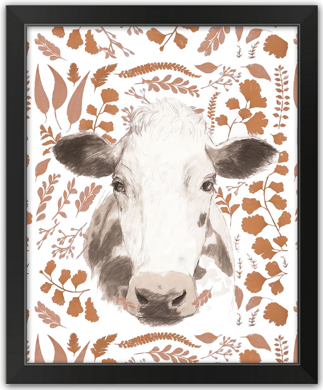 Hello Fall Pumpkins 8x10 Tabletop Canvas