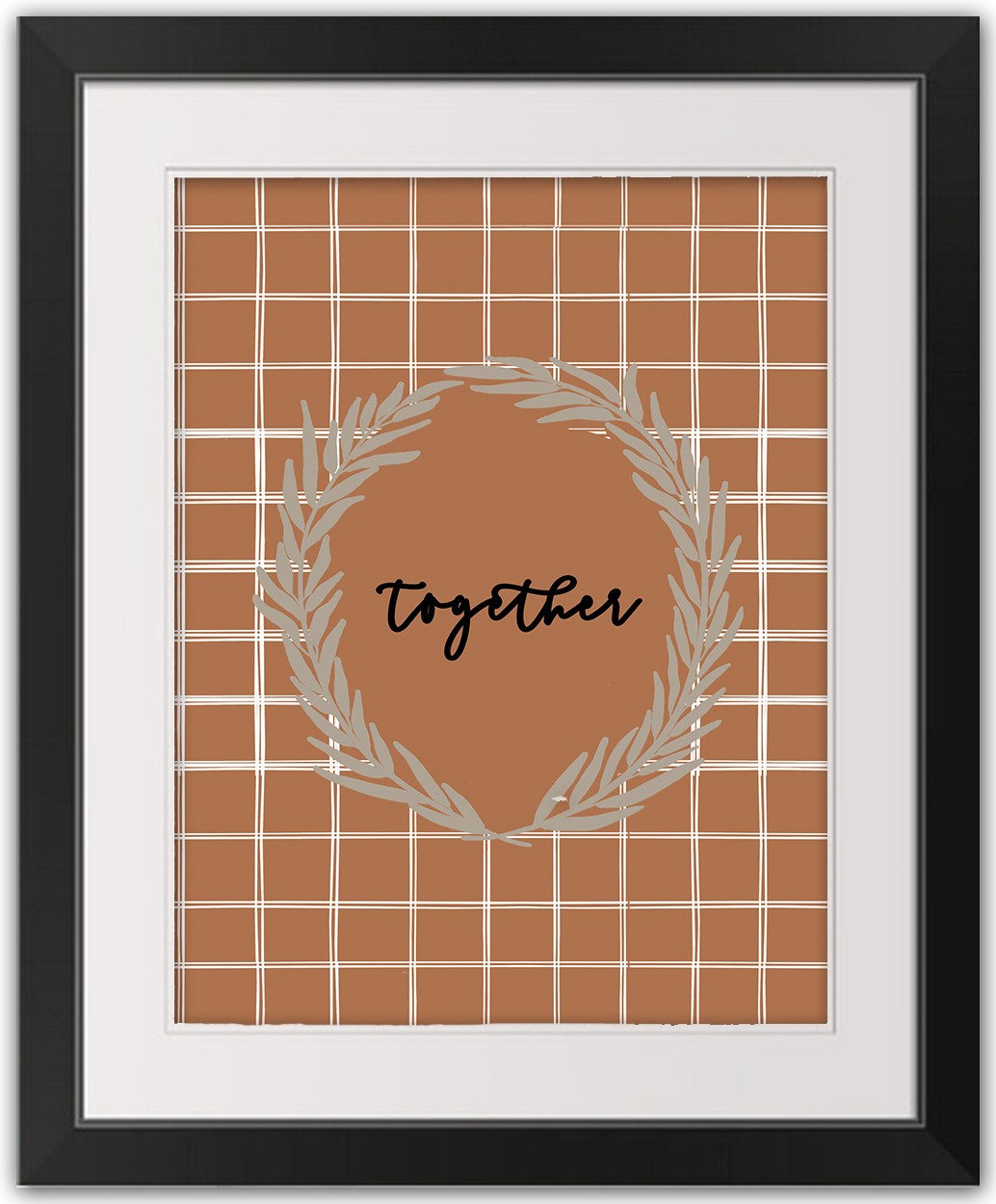 Hey There Pumpkin 12x16 Black Framed Print Under Glass