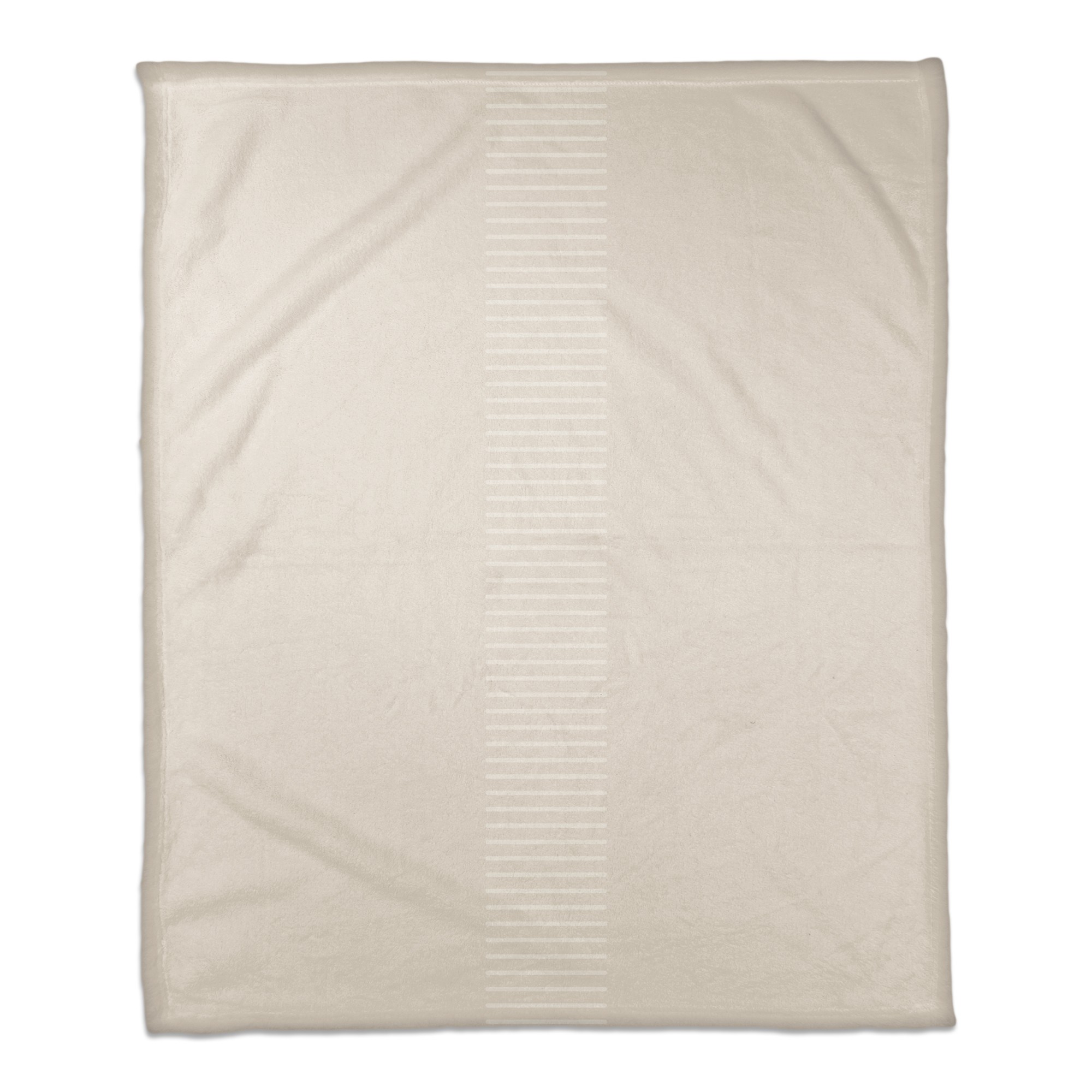 Colorful Staggered Lines 50x60 Coral Fleece Blanket