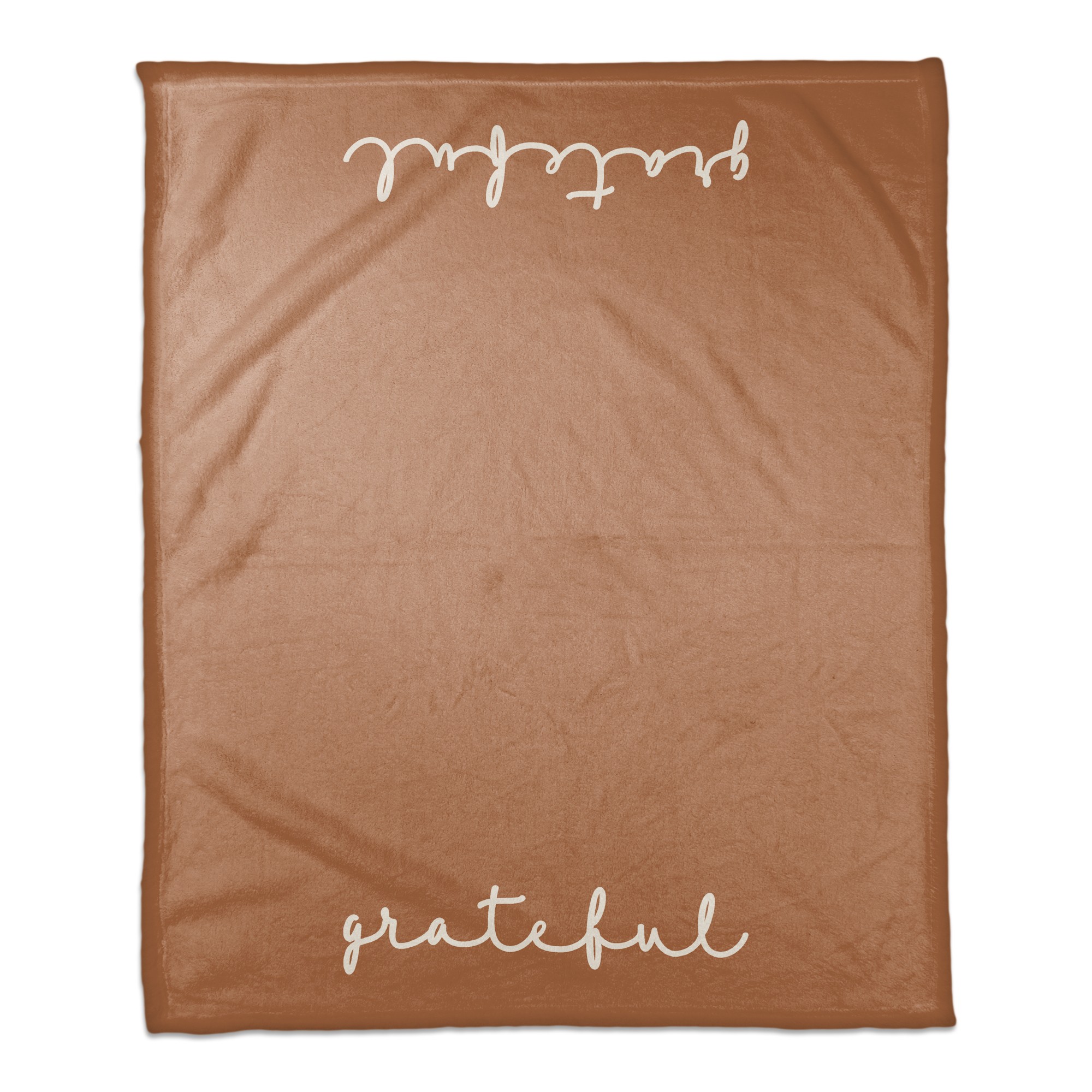 Earthy Floaral 50x60 Coral Fleece Blanket